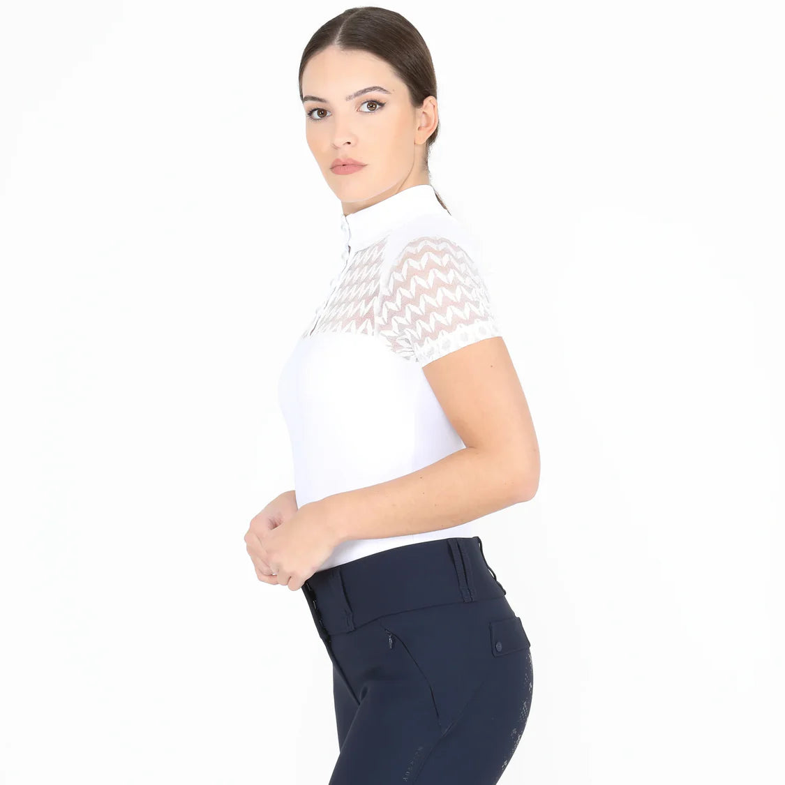 Aubrion Optima VX Show Shirt - White