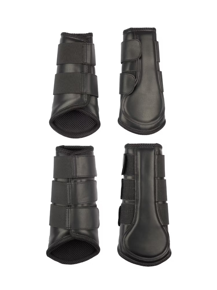 PS Brushing Boots Premium Mesh Full Black Hind