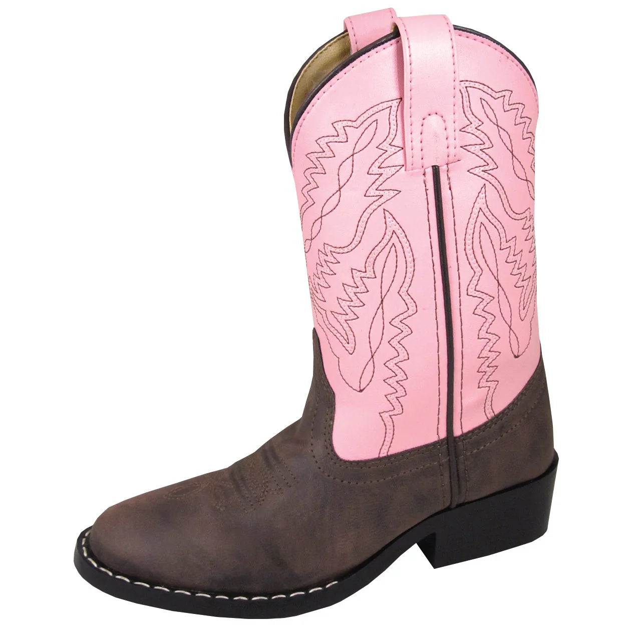 Smoky Mountain Boots Kids Monterey Brown/Pink