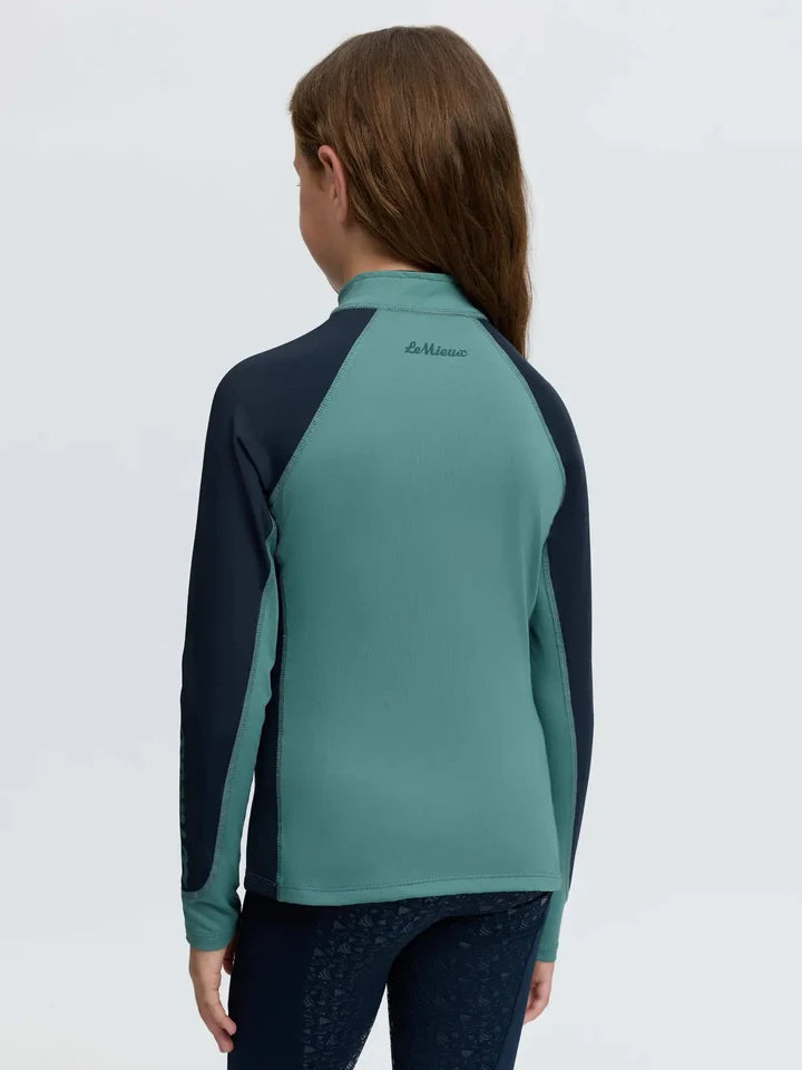 LeMieux Mini Base Layer - Navy/Aloe