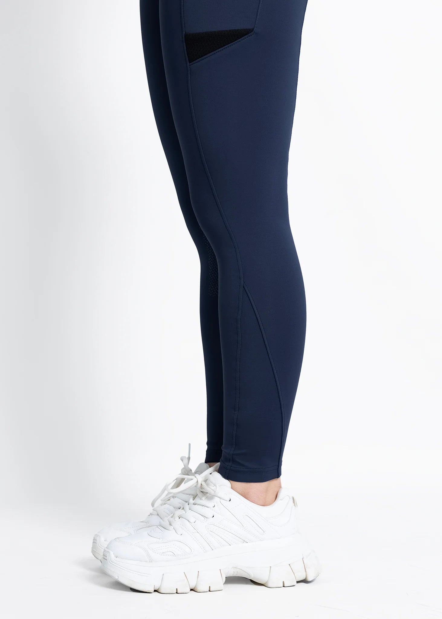 Maximilian Equestrian Tech Riding Leggings - Navy