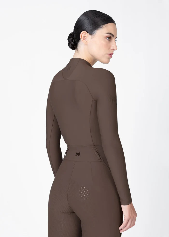 Maximilian Origin Long Sleeve Base Layer - Mocha