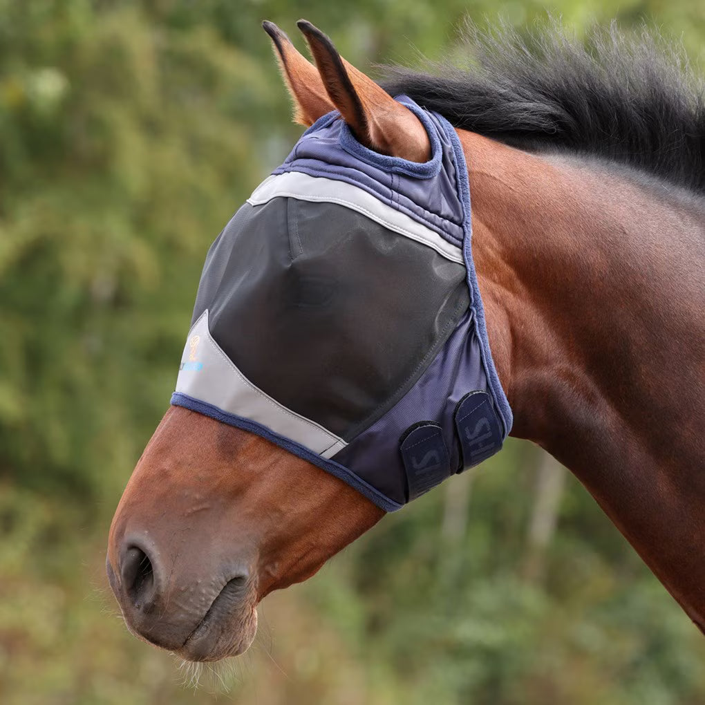 Shires Fly Guard Pro Fine Mesh Ear Holes