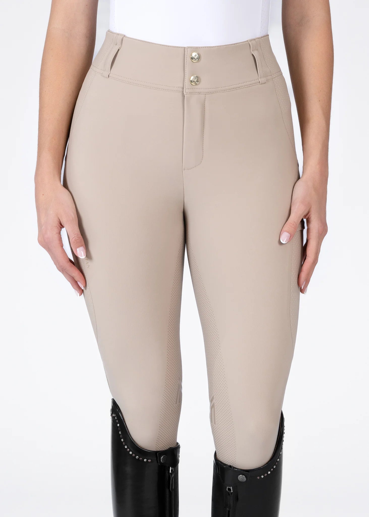 Maximilian Equestrian Aero Breeches - Beige