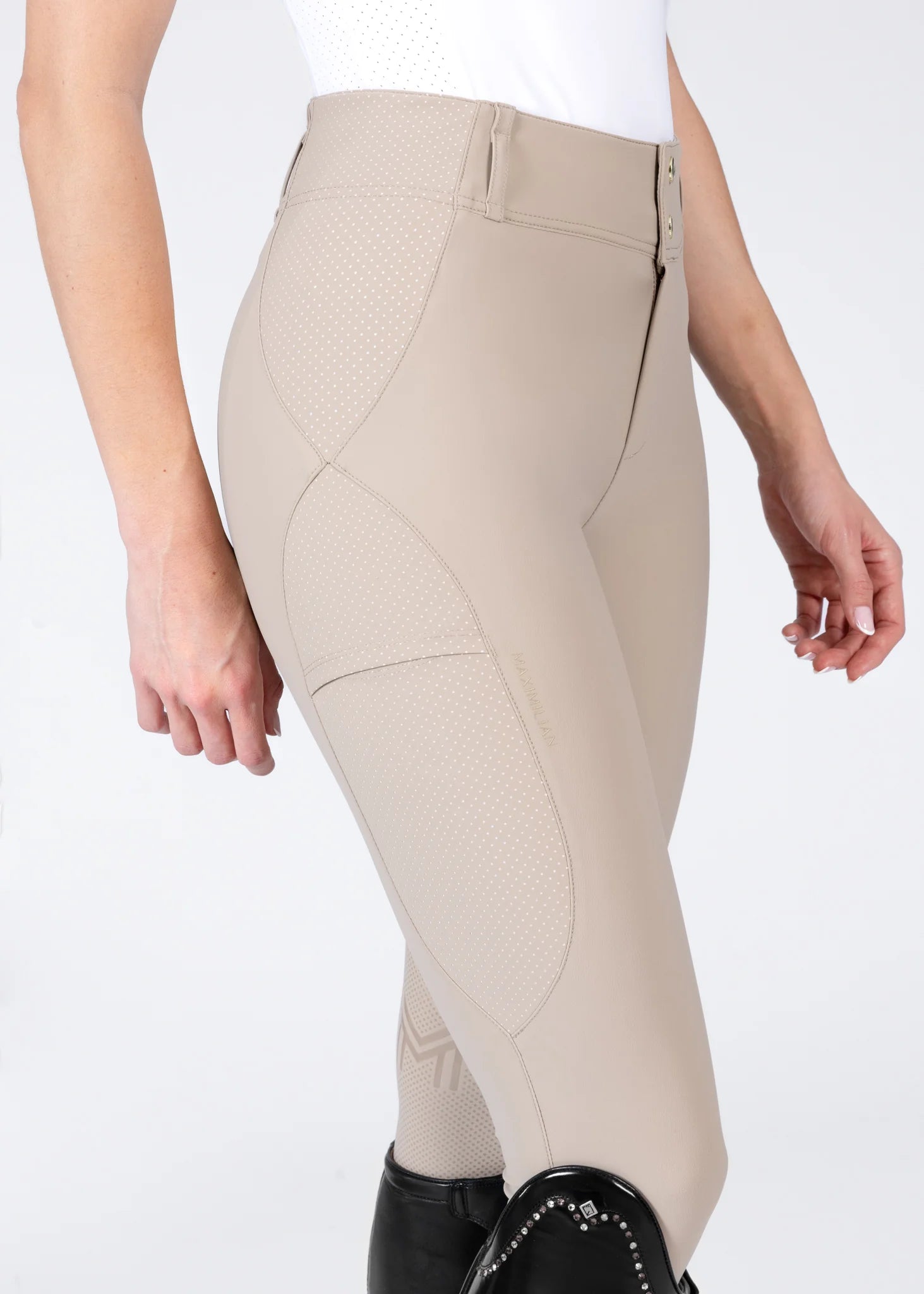 Maximilian Equestrian Aero Breeches - Beige