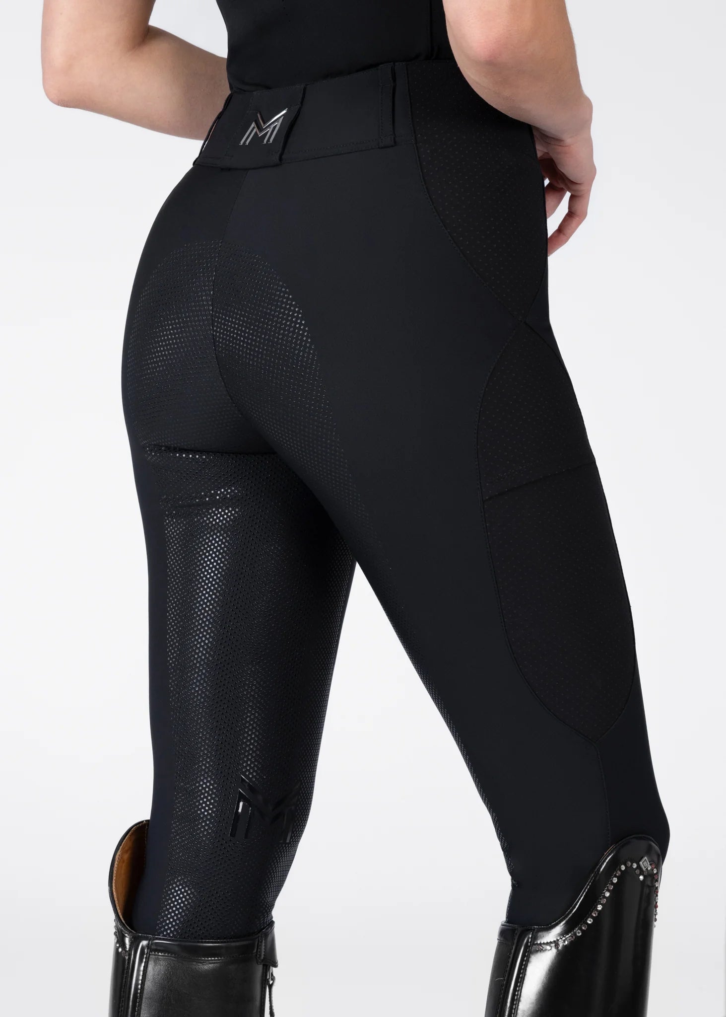 Maximilian Equestrian Aero Breeches - Black