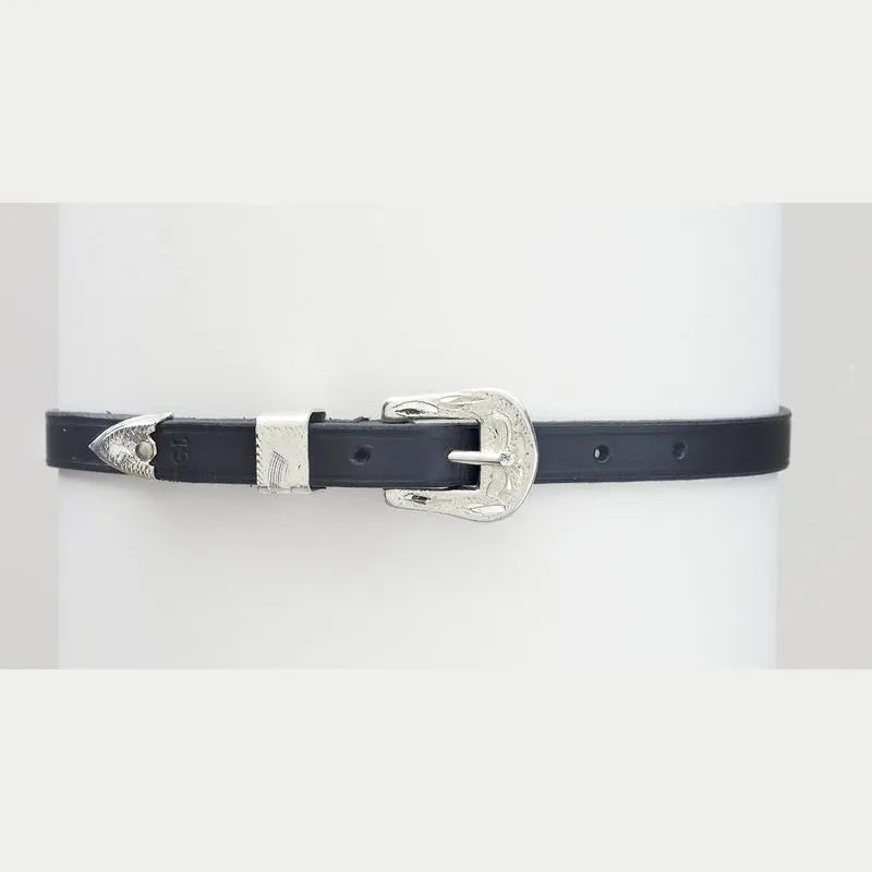 Camelot Silver Buckle Spur Strap 18"