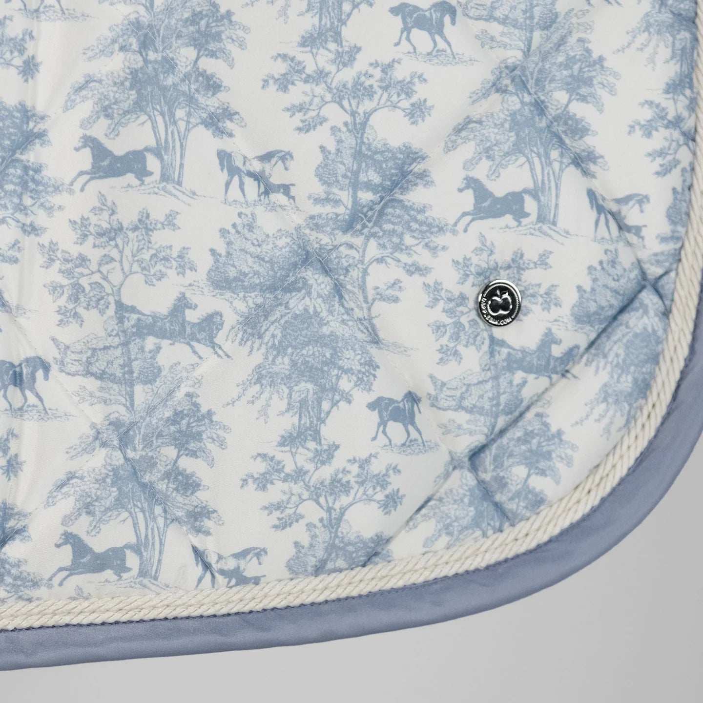 Dapplebay Equestrian Toile Jumping Saddle Pad Pony - Moonrise