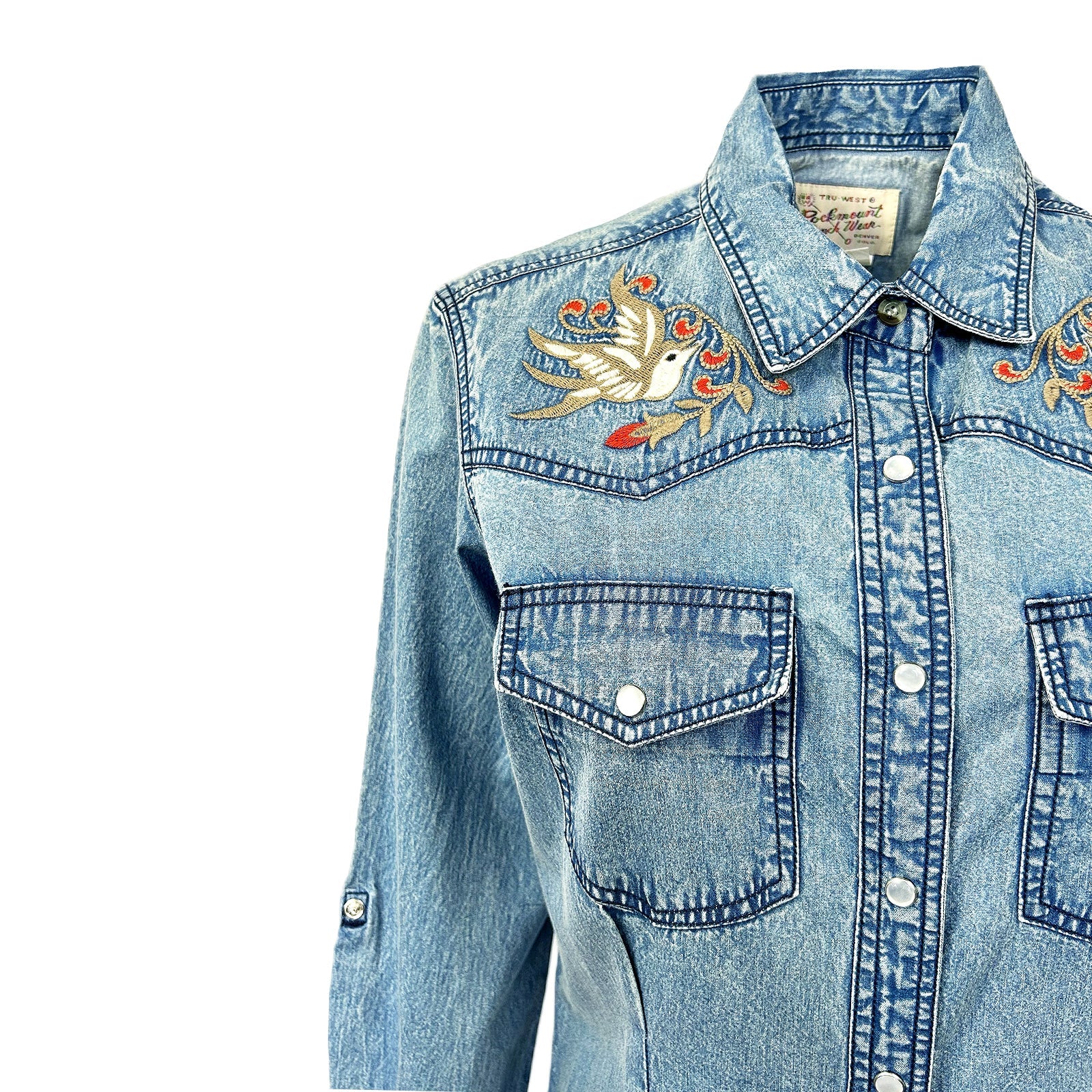 Rockmount Ranch Wear Flying Swallows Dress M