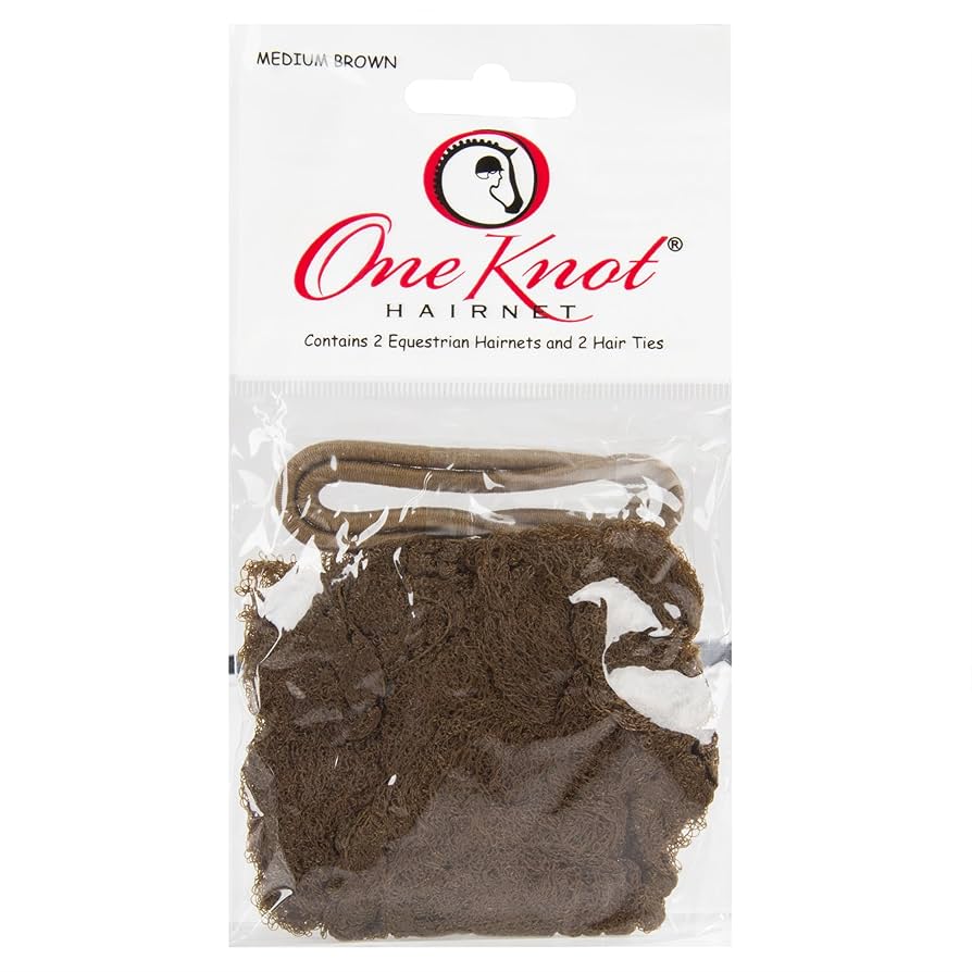 OneKnot Hairnet Medium Brown