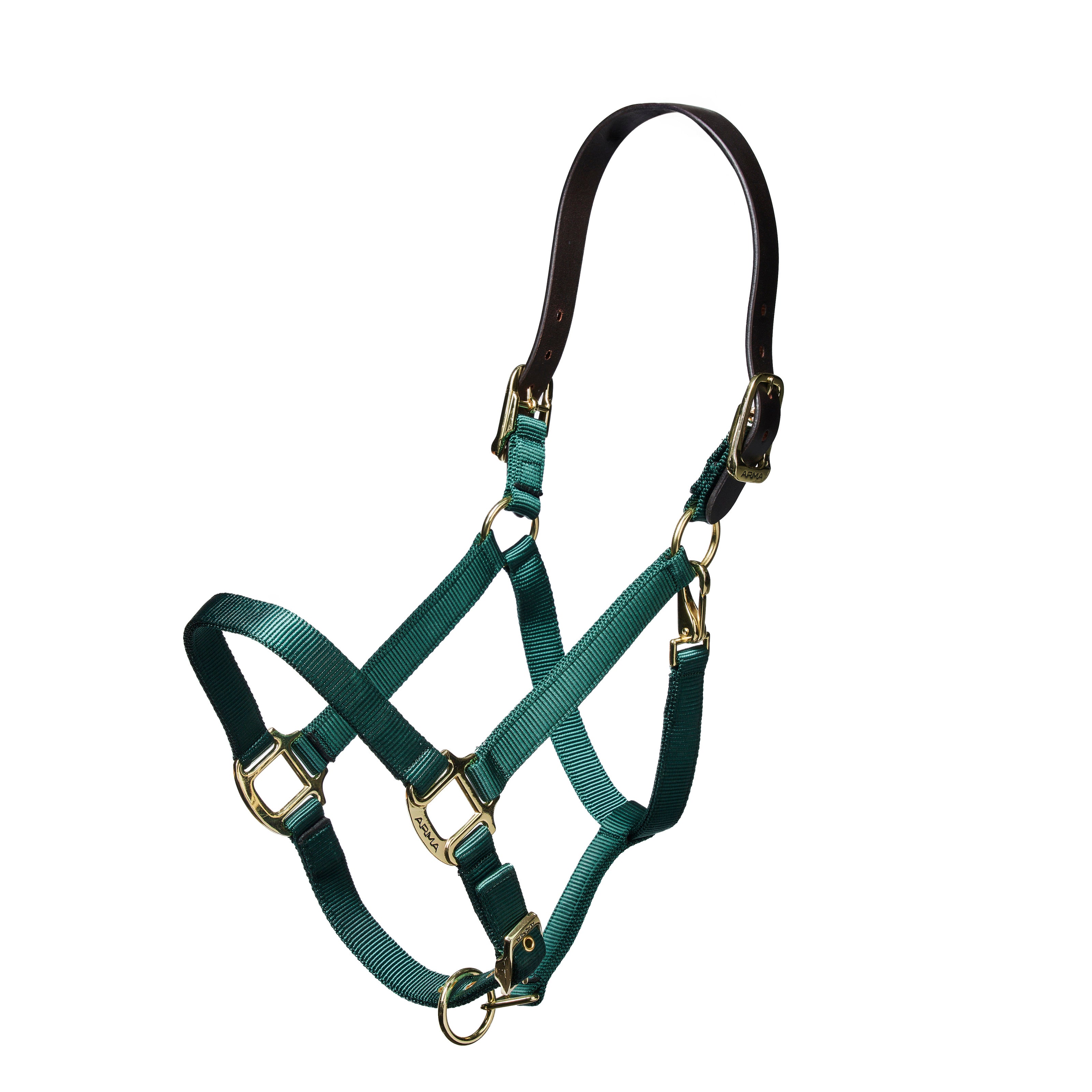 ARMA Nylon Halter With Leather Head Strap