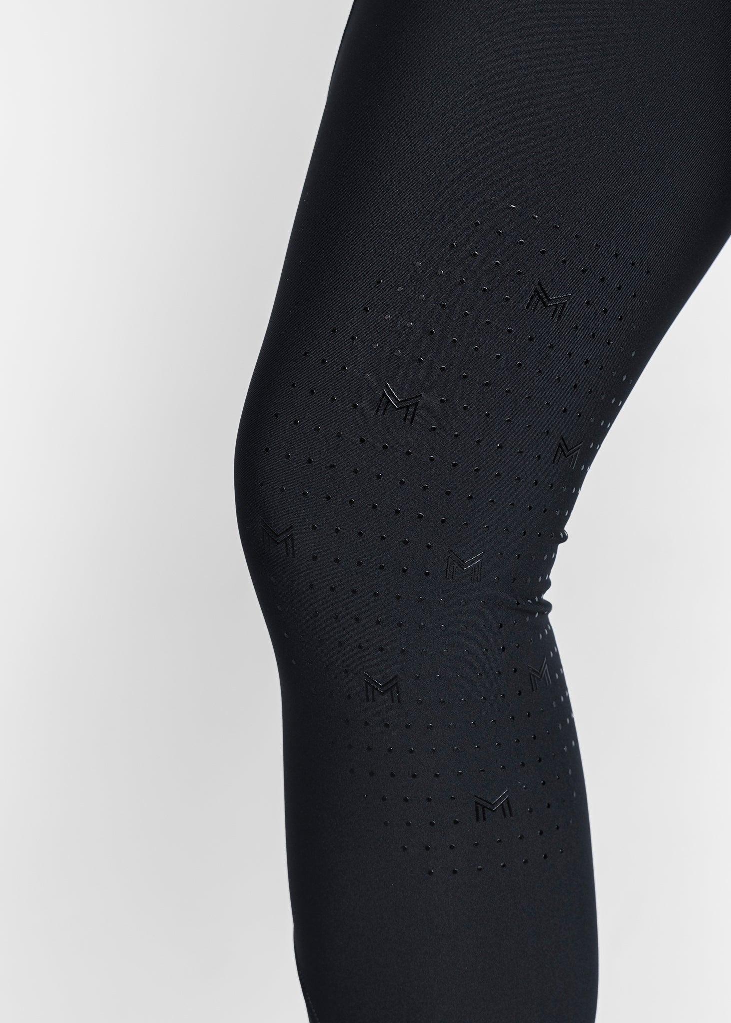 Maximilian Equestrian Pro Riding Leggings - Black