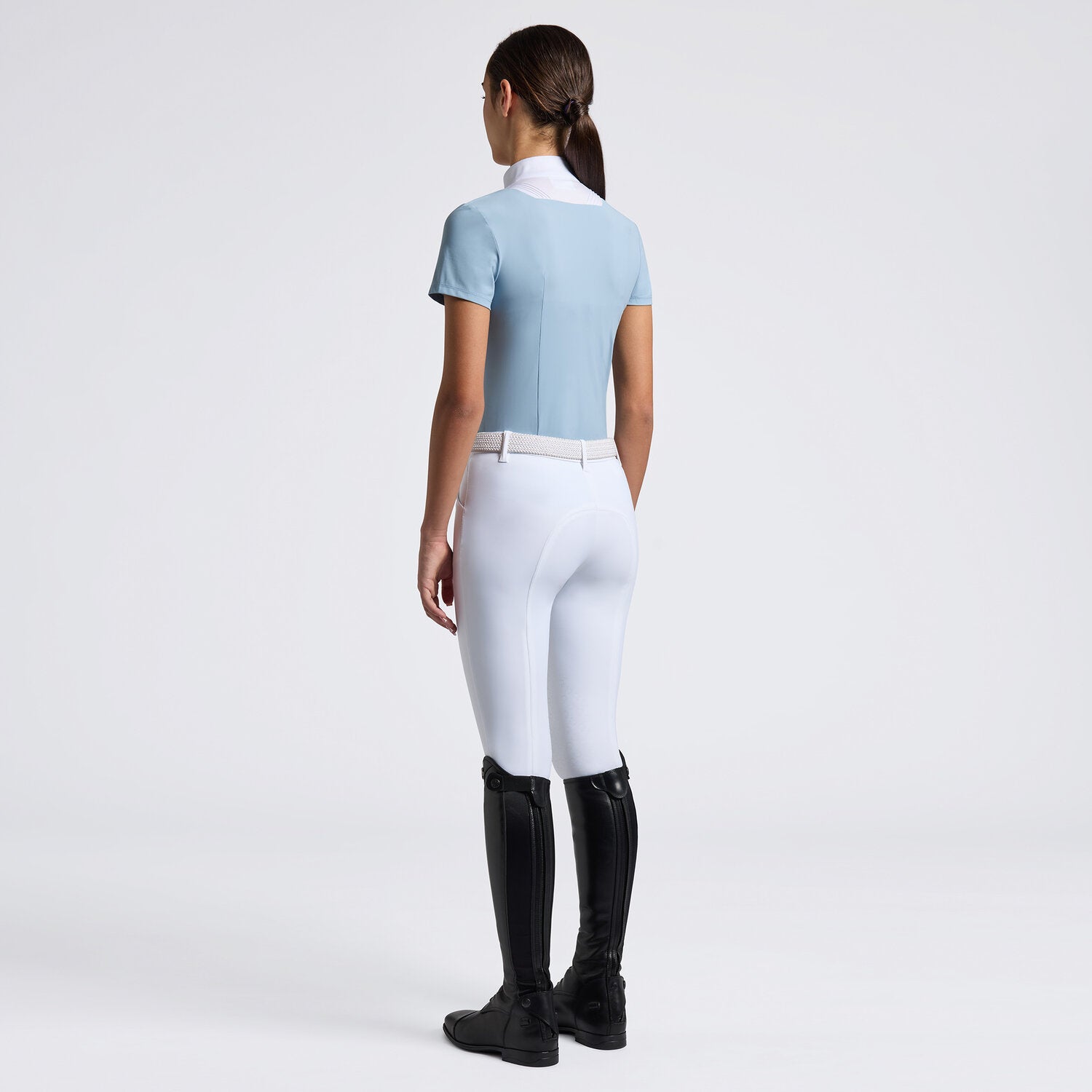 CT SS Jersey Competition Shirt w Bib White/Blue Fog 12