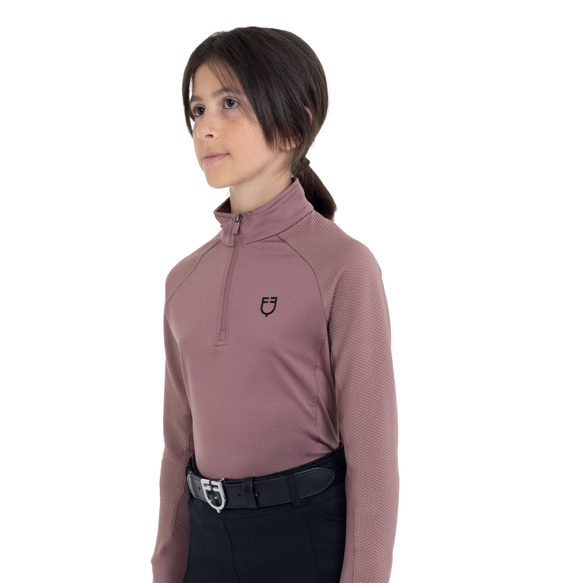 Equestro Kid's Technical Fabric Base Layer - Antler
