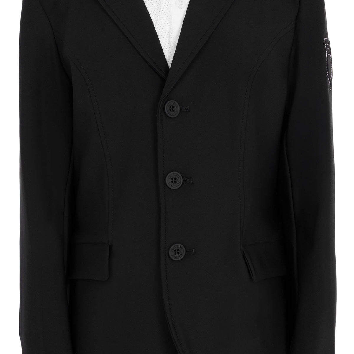 Equestro Kids' Girasol Competition Riding Jacket - Black
