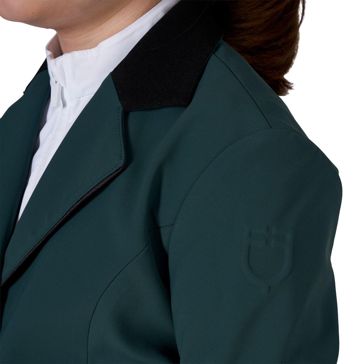 Equestro Kids' Competition Zip Riding Jacket - Pine Grove