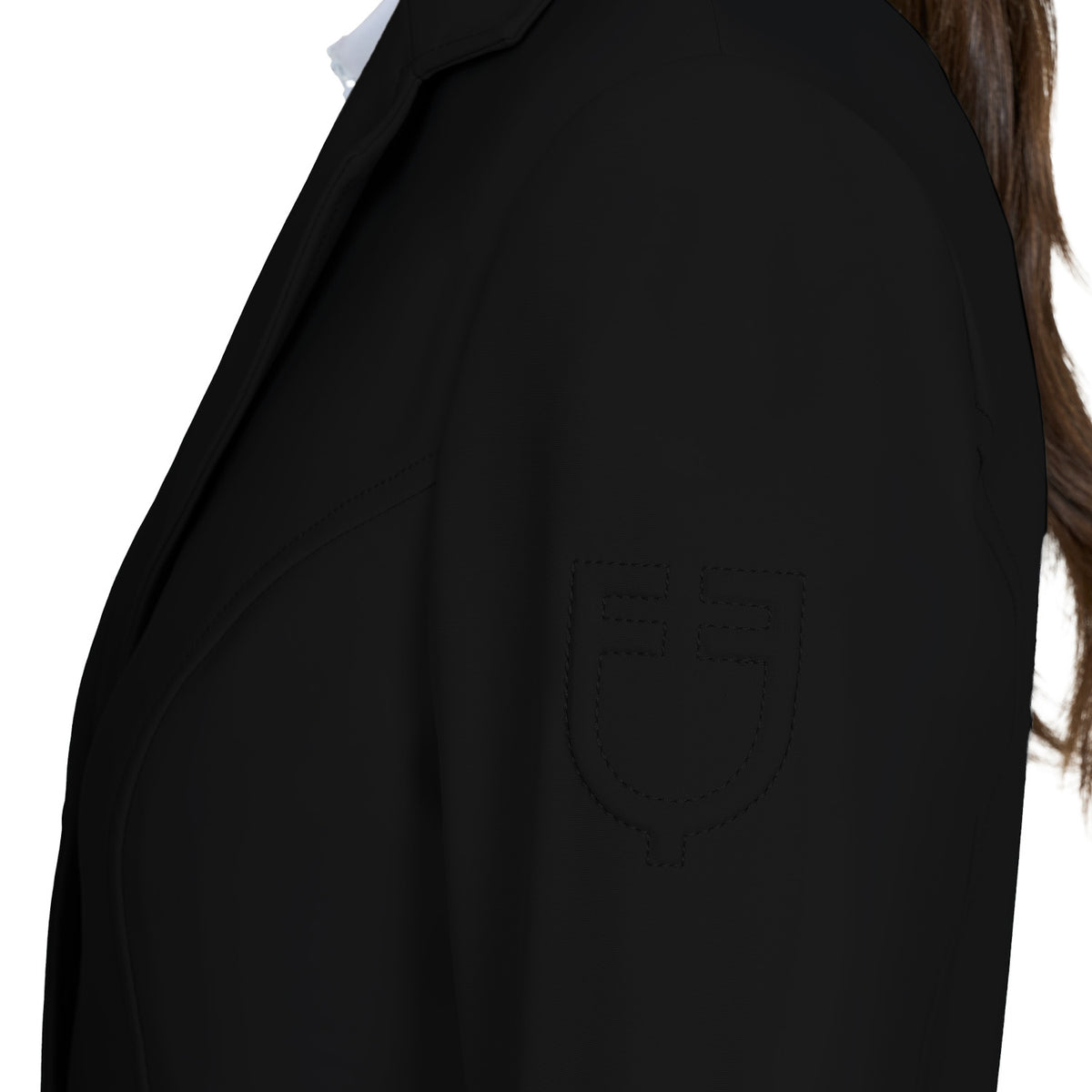 Equestro Women's Girasol Competition Riding Jacket - Back
