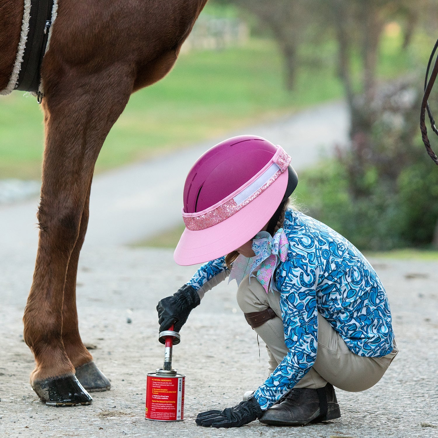 NEW EquiVisor® Original Shorty 3" Glitz