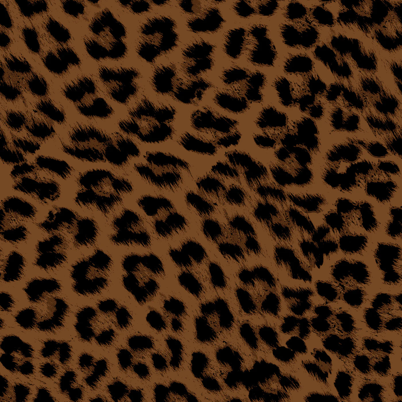 Kastel Long Sleeve Espresso Leopard 1/4 Zip