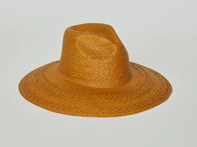 Butterscotch Wide Brim Hat