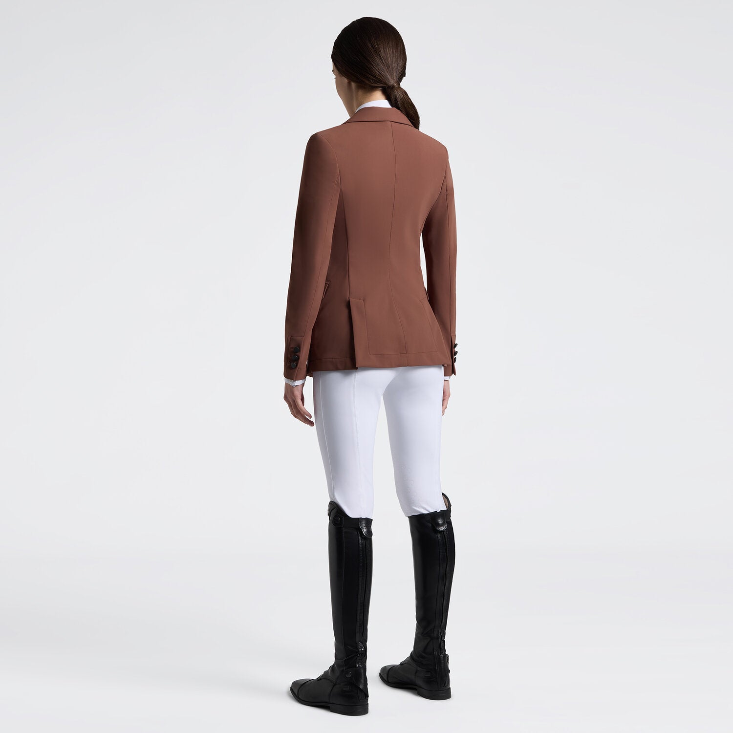 Cavalleria Toscana American Jersey Hunter Riding Jacket - Mink