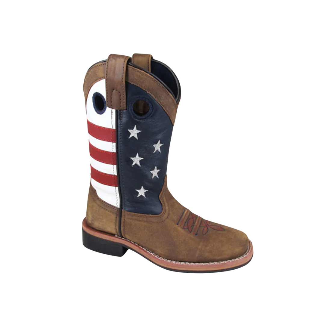 Smoky Mountain Boots Kids Patt Stars and Stripes