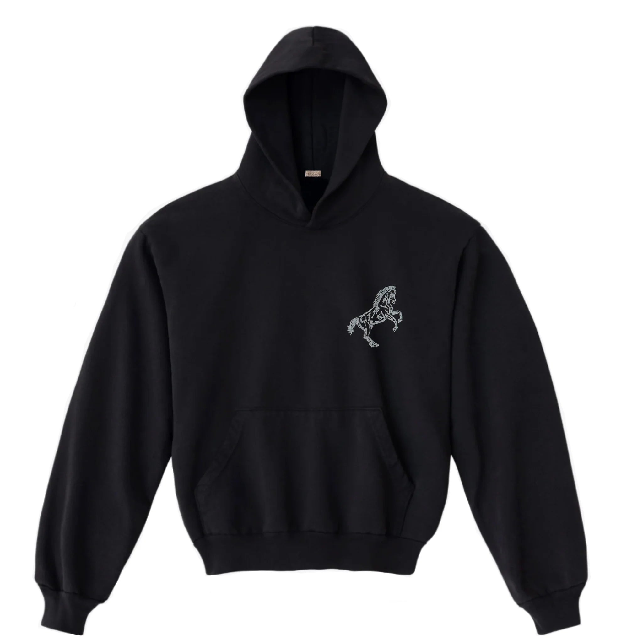 Inward Arrows Western Hoodie Charcoal