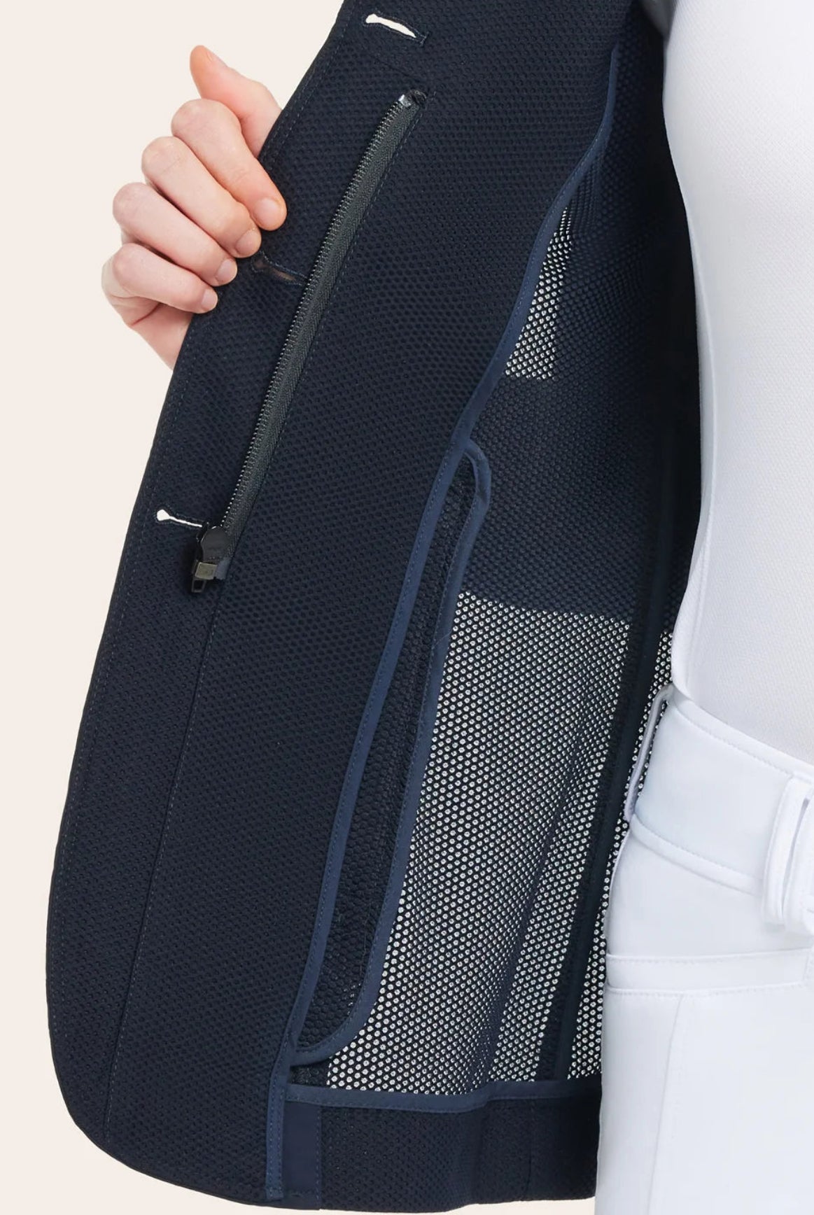 RJ Classics Girls’ Harmony Jr. Mesh Show Coat 2.0 Navy