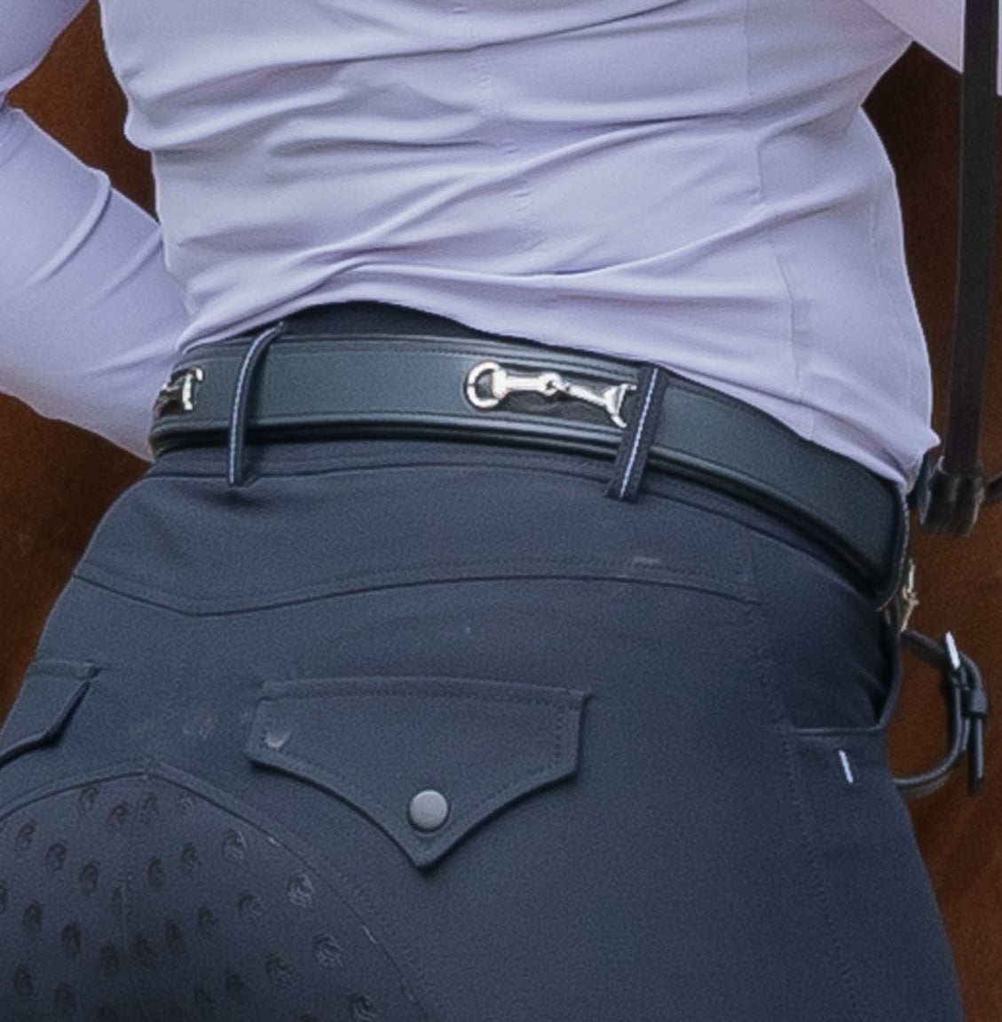 Equinavia Tirlid Bit Belt Black / Grey
