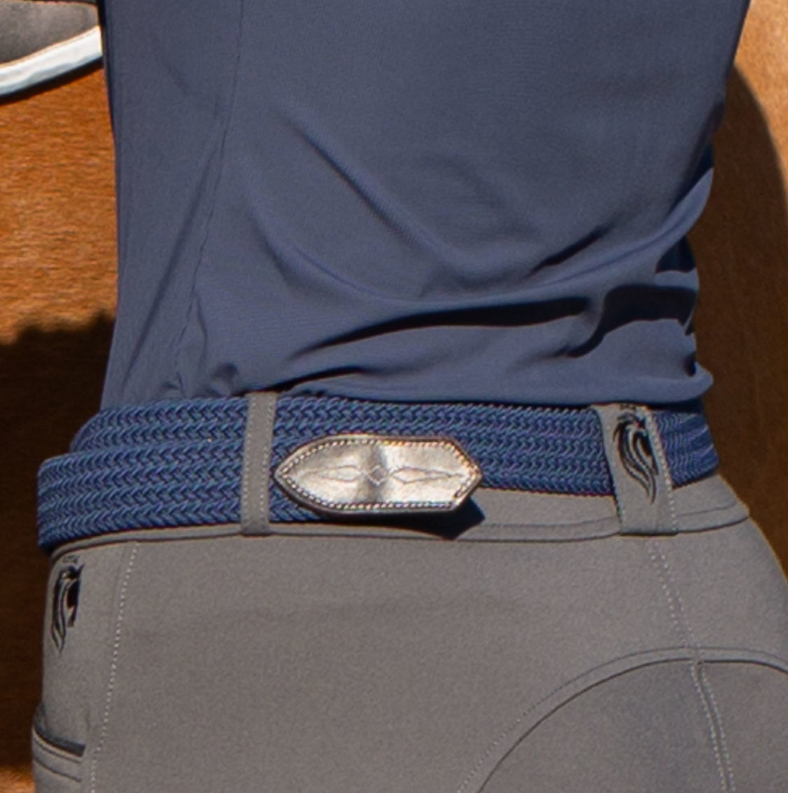 Equinavia Elsa Woven Stretch Belt