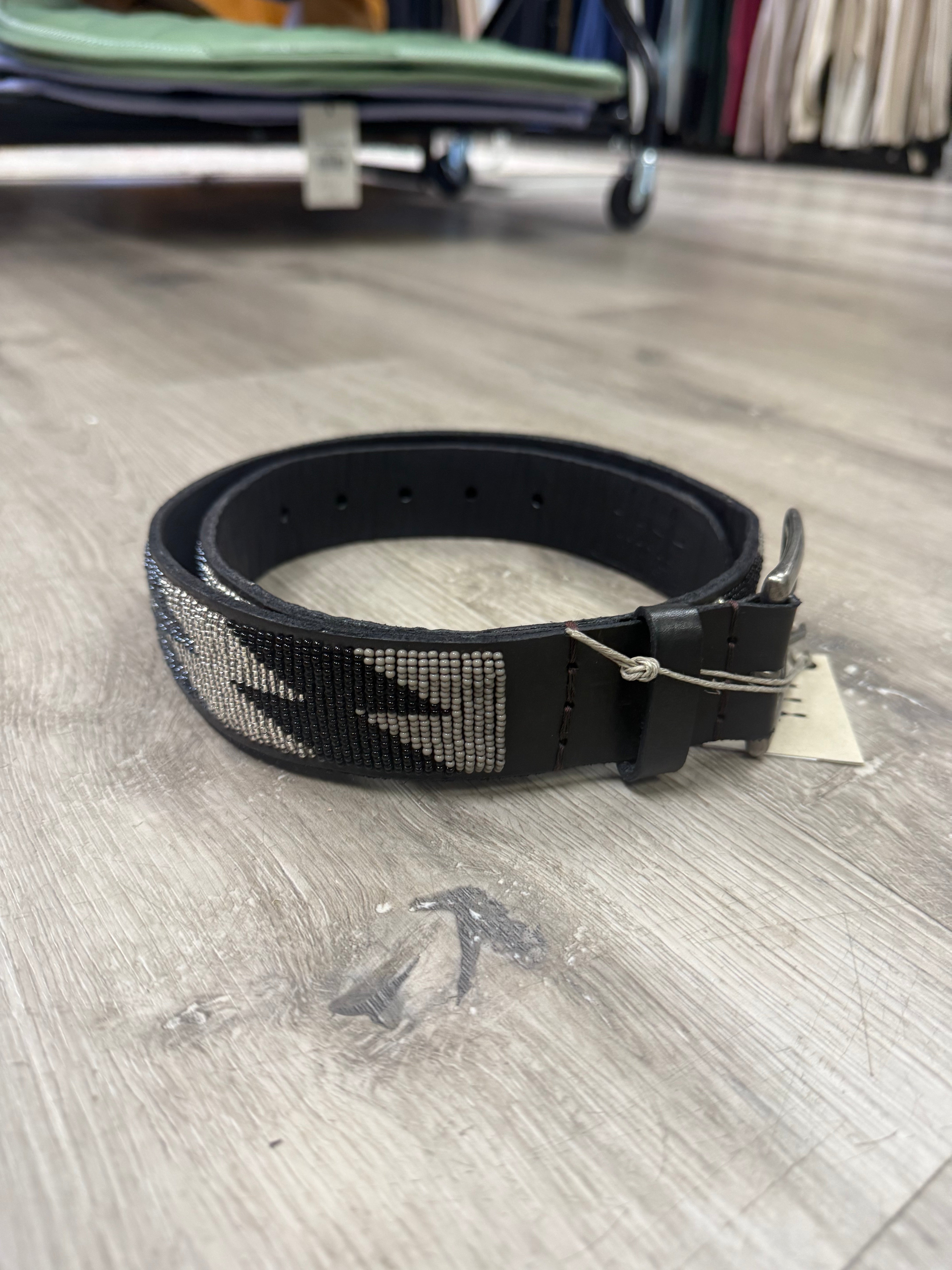 Global Girls Jagged Black Belt