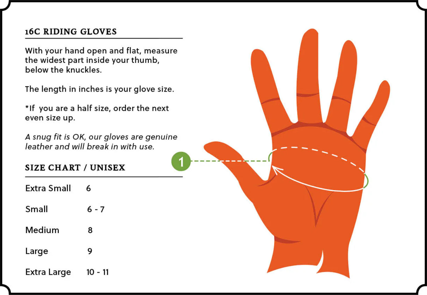 Sixteen Cypress Riding Gloves