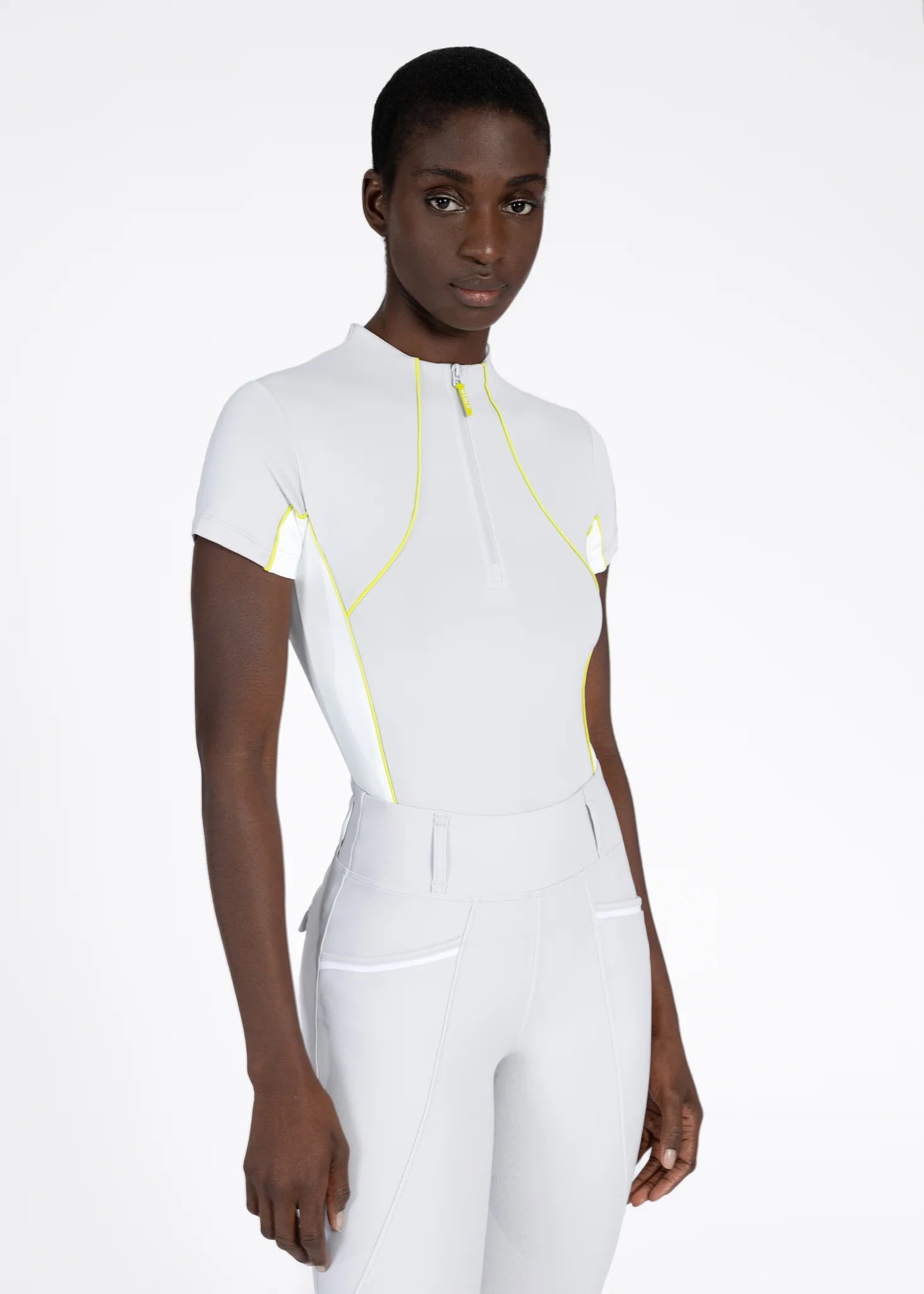 Maximilian Equestrian Contrast Short Sleeve Base Layer