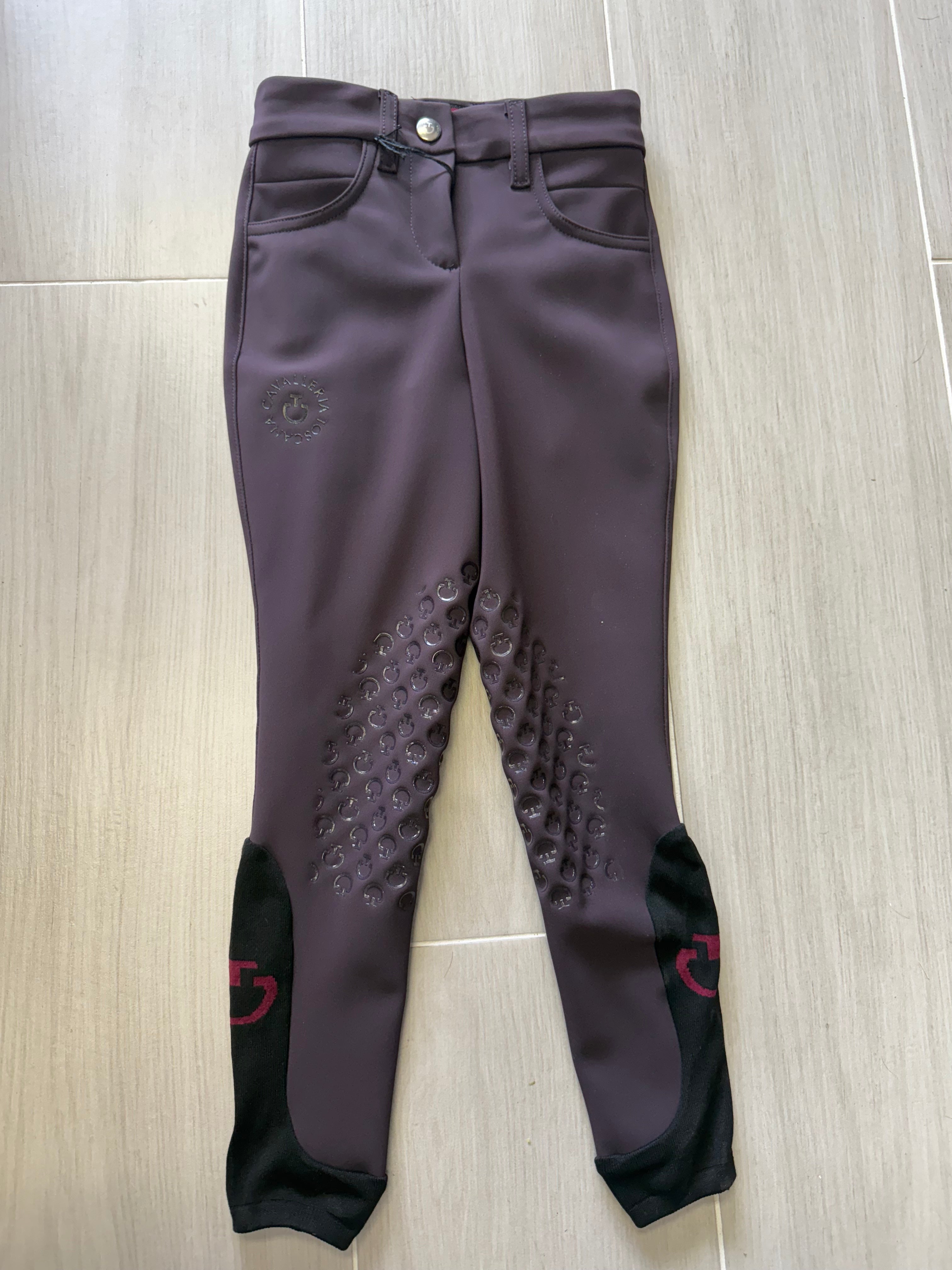 Cavalleria Toscana Girls Knee Grip Breeches 50% Off