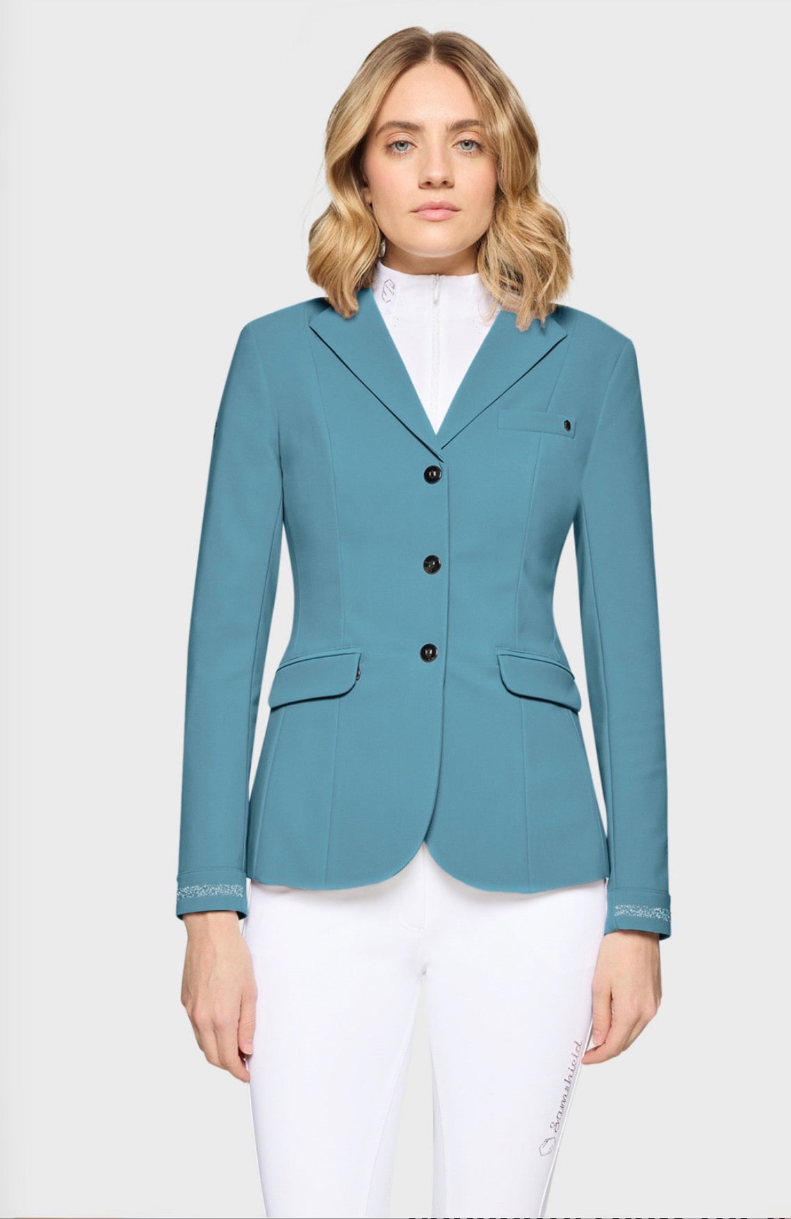 Samshield Rafaella Crystal Fabric Show Coat - Neptune Size 4