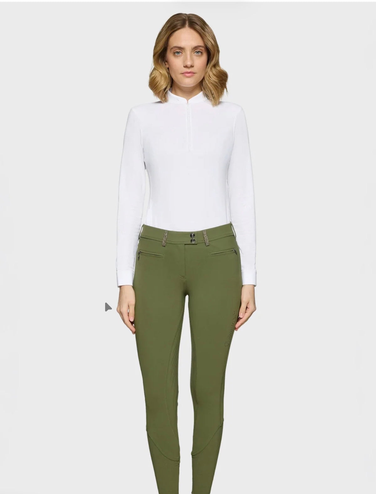 Samshield Capucine Crystal Ferna Full Grip Breech - Kaki