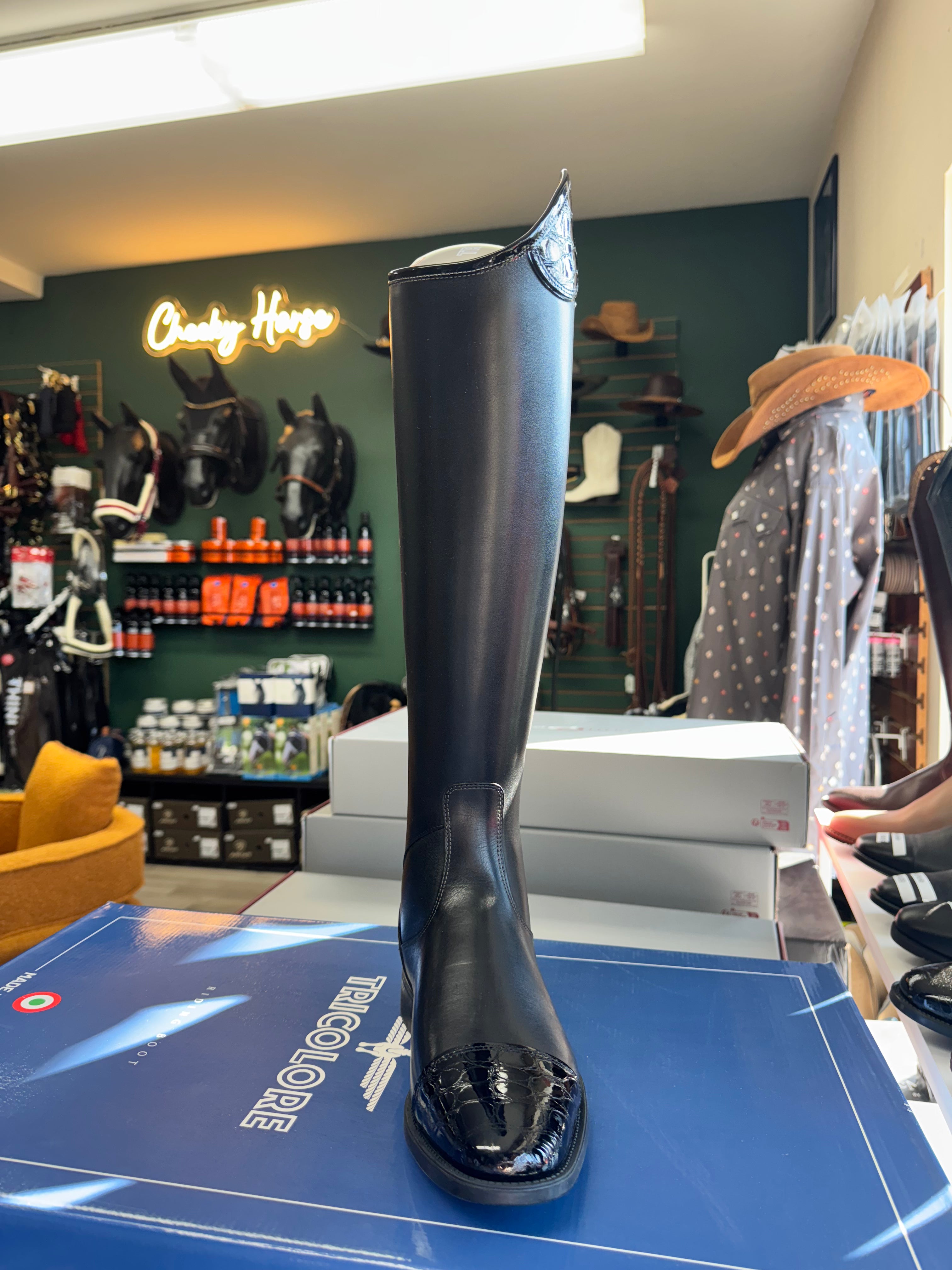 Tricolore 1965 by DeNiro Salentino Tall Boot