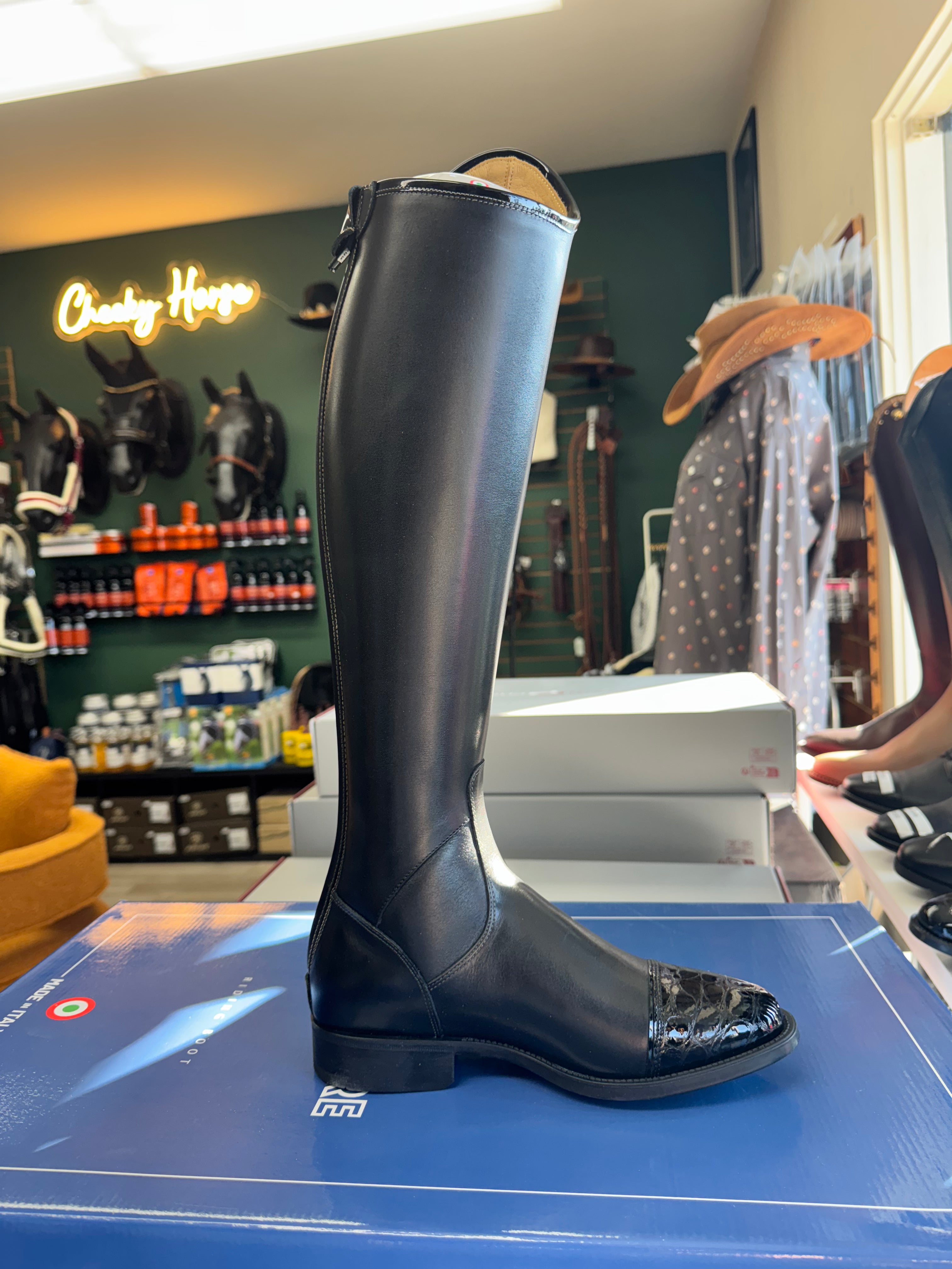 Tricolore 1965 by DeNiro Salentino Tall Boot