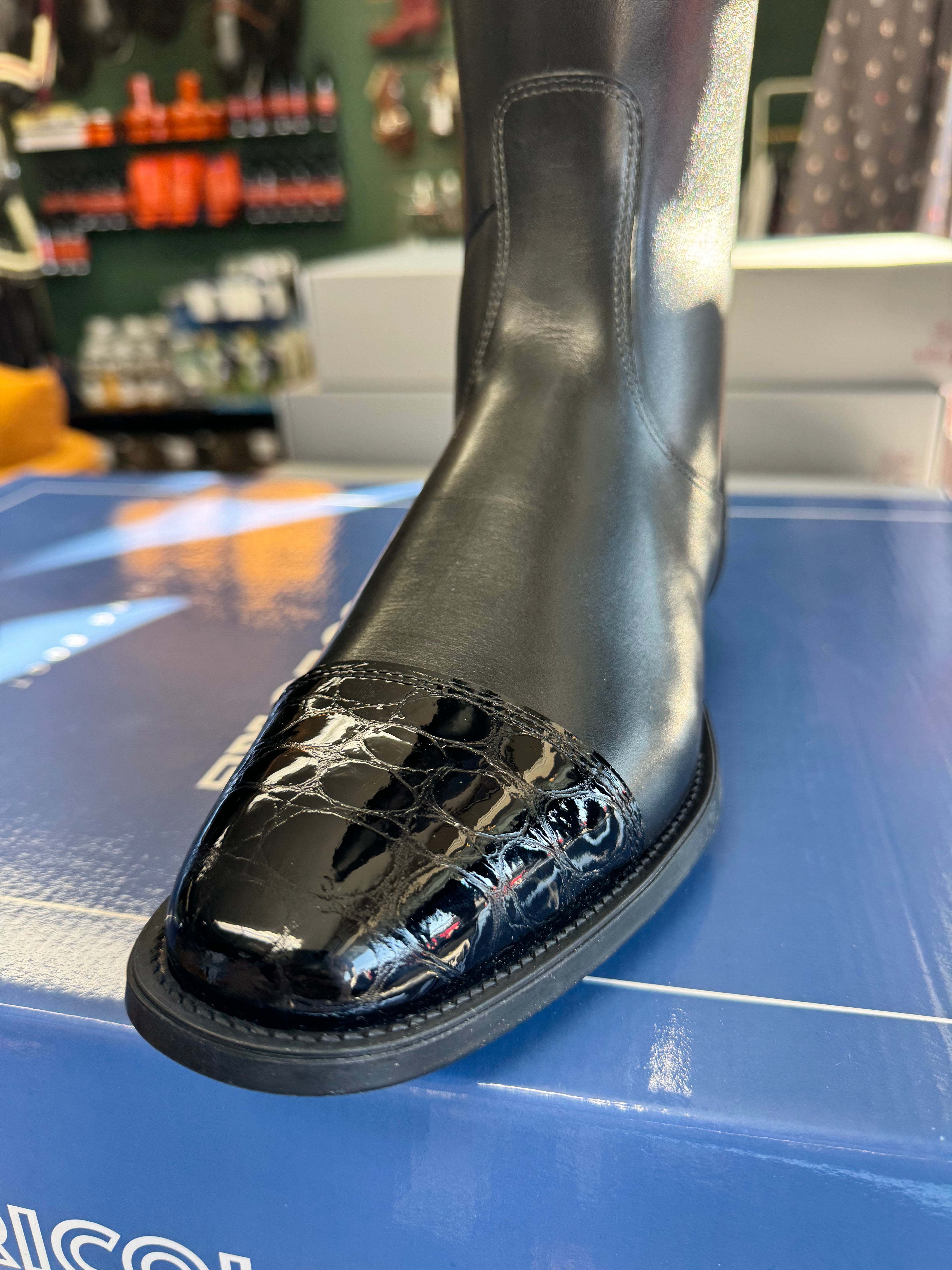 Tricolore 1965 by DeNiro Salentino Tall Boot