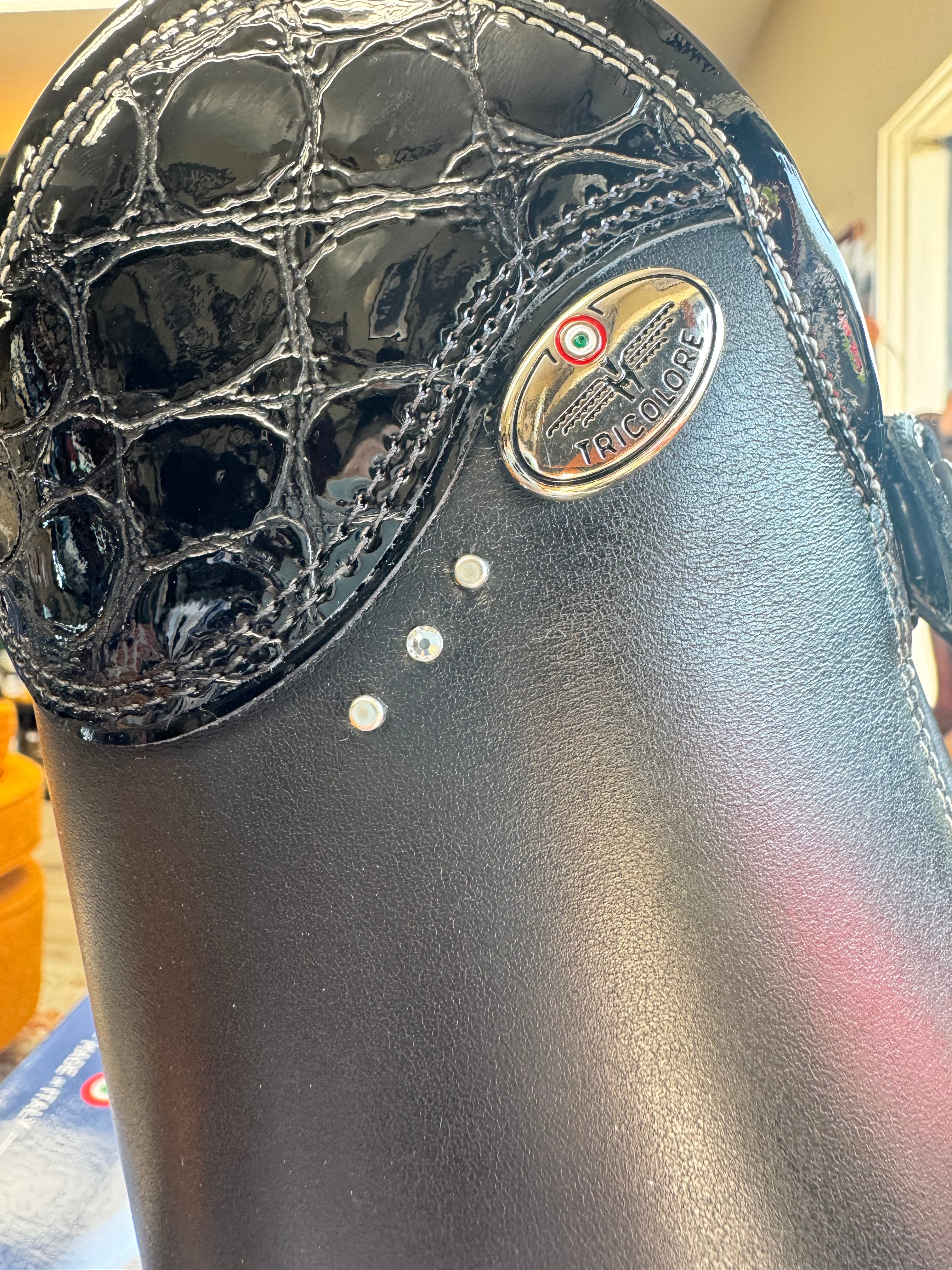 Tricolore 1965 by DeNiro Salentino Tall Boot