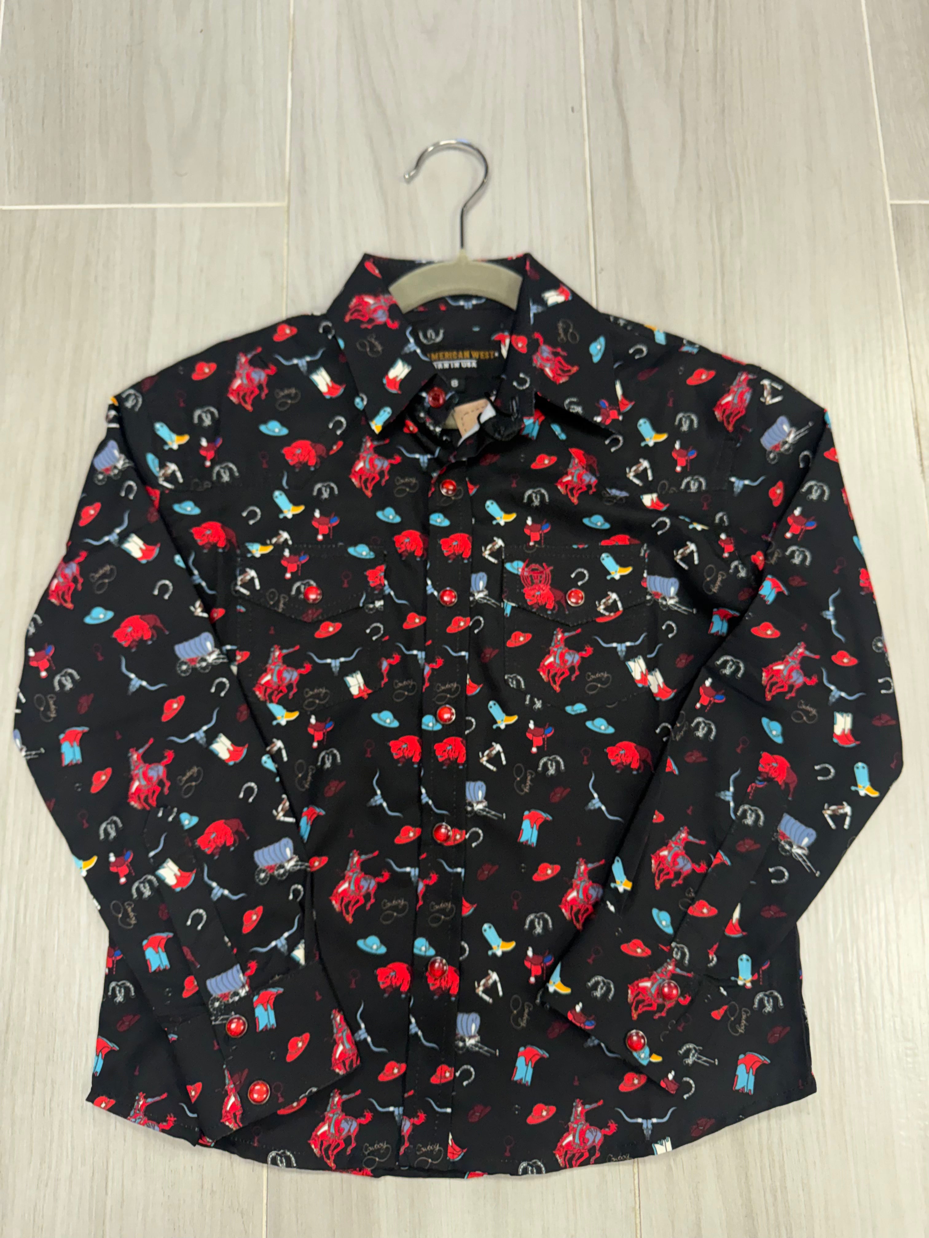 The American West Kids Printed Shirt