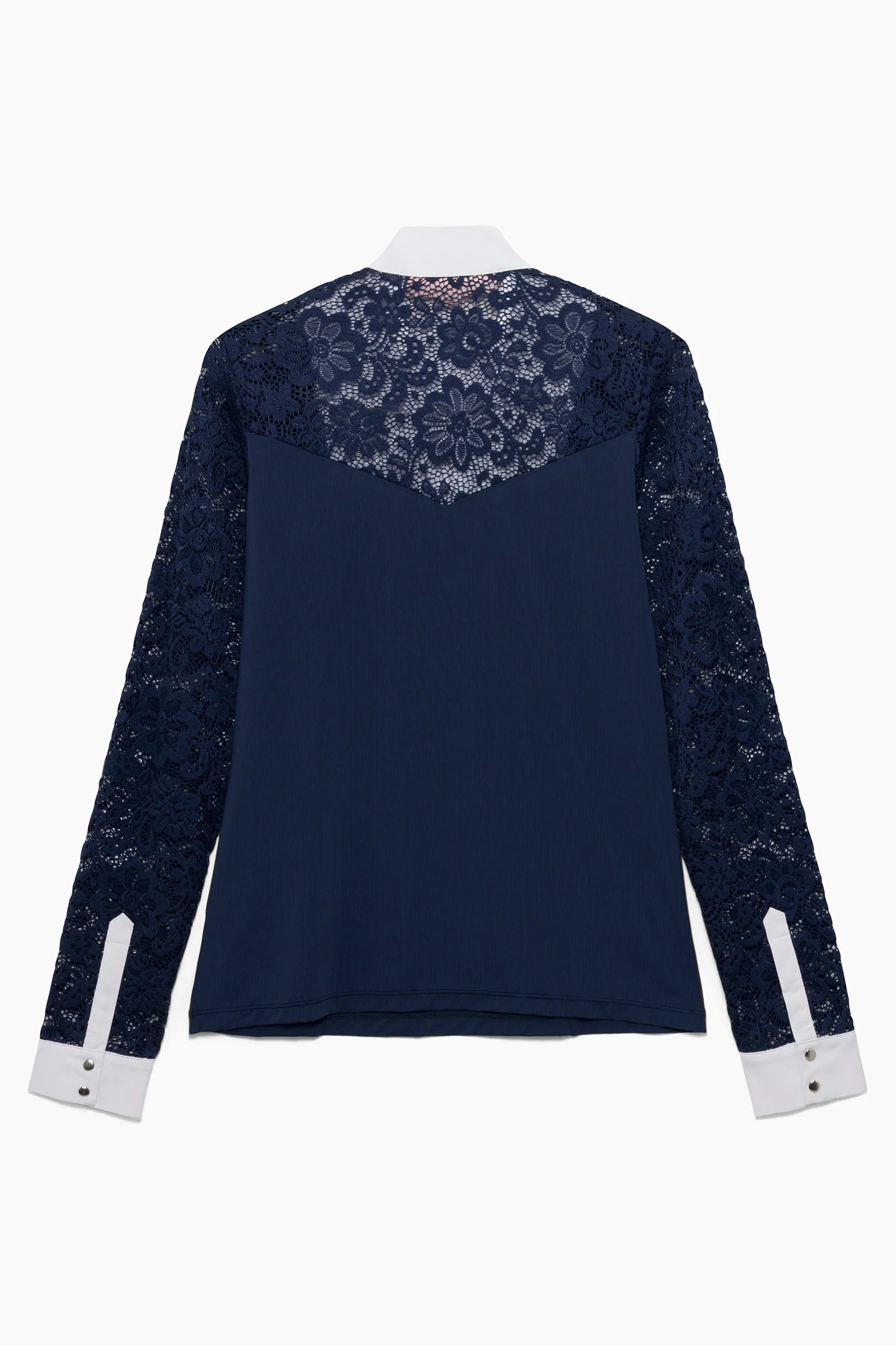 Hannah Childs Lace Long Sleeve Show Shirt
