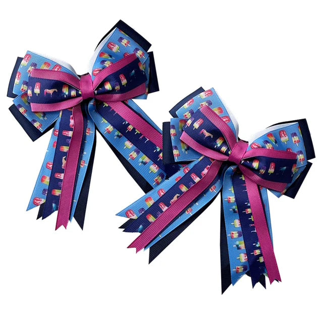 Kathryn Lily Equestrian Show Bows - Ponies and Popsicles