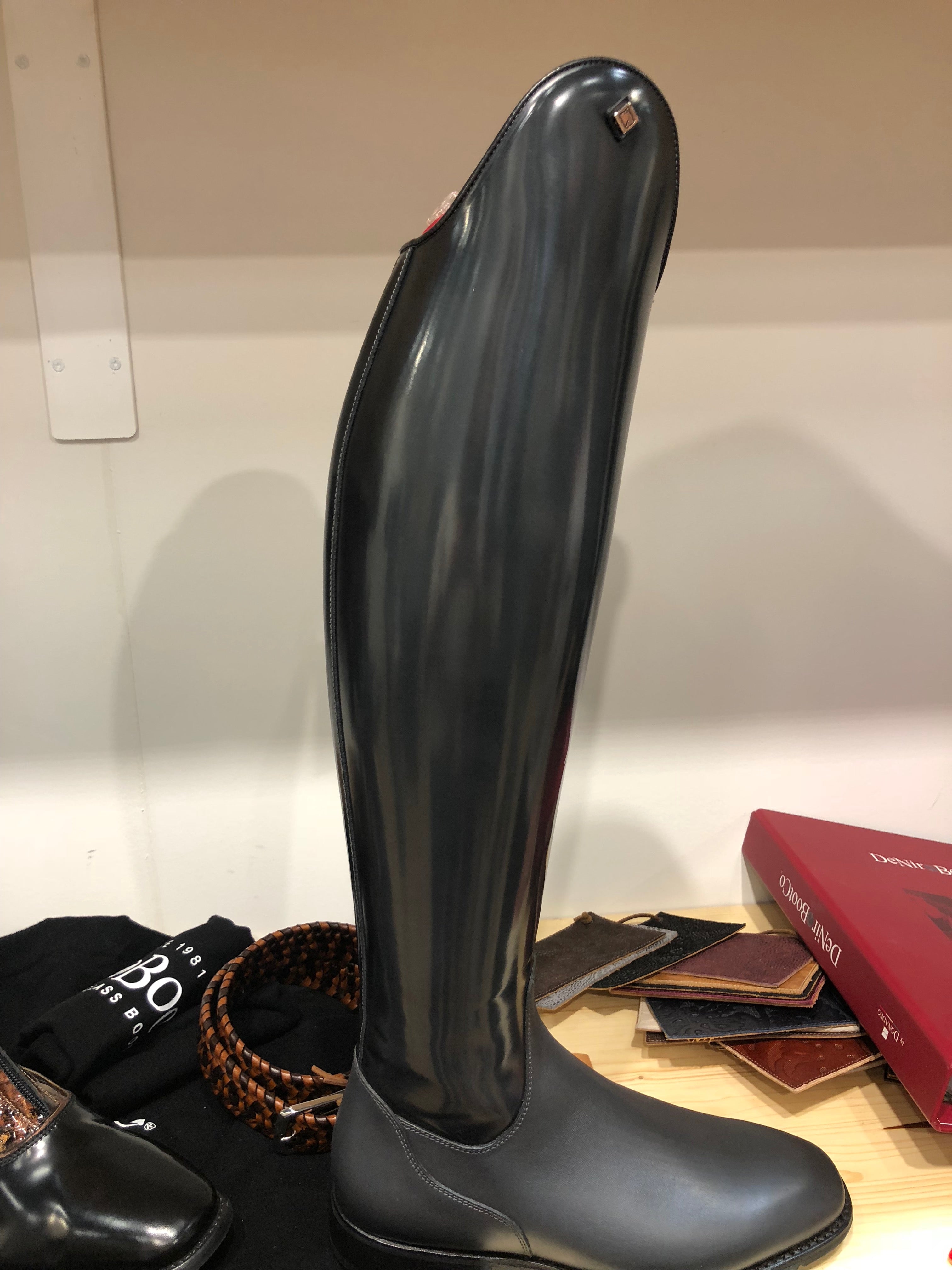 DeNiro Bellini Dressage boot brushed - Elegant Dressage Footwear - Gee Gee Equine