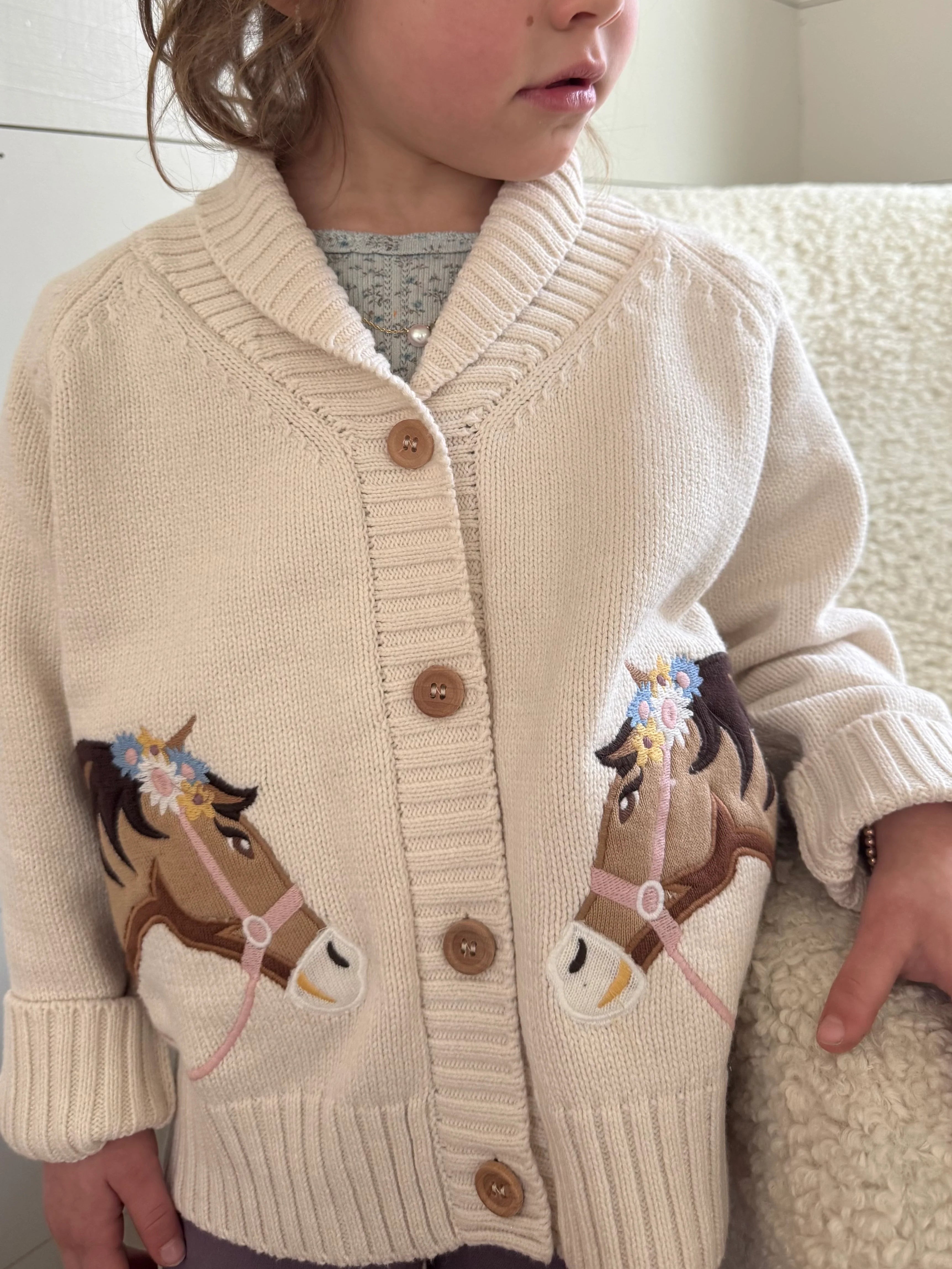 Bridle Up Hope Gallop & Grace Kids Cardigan