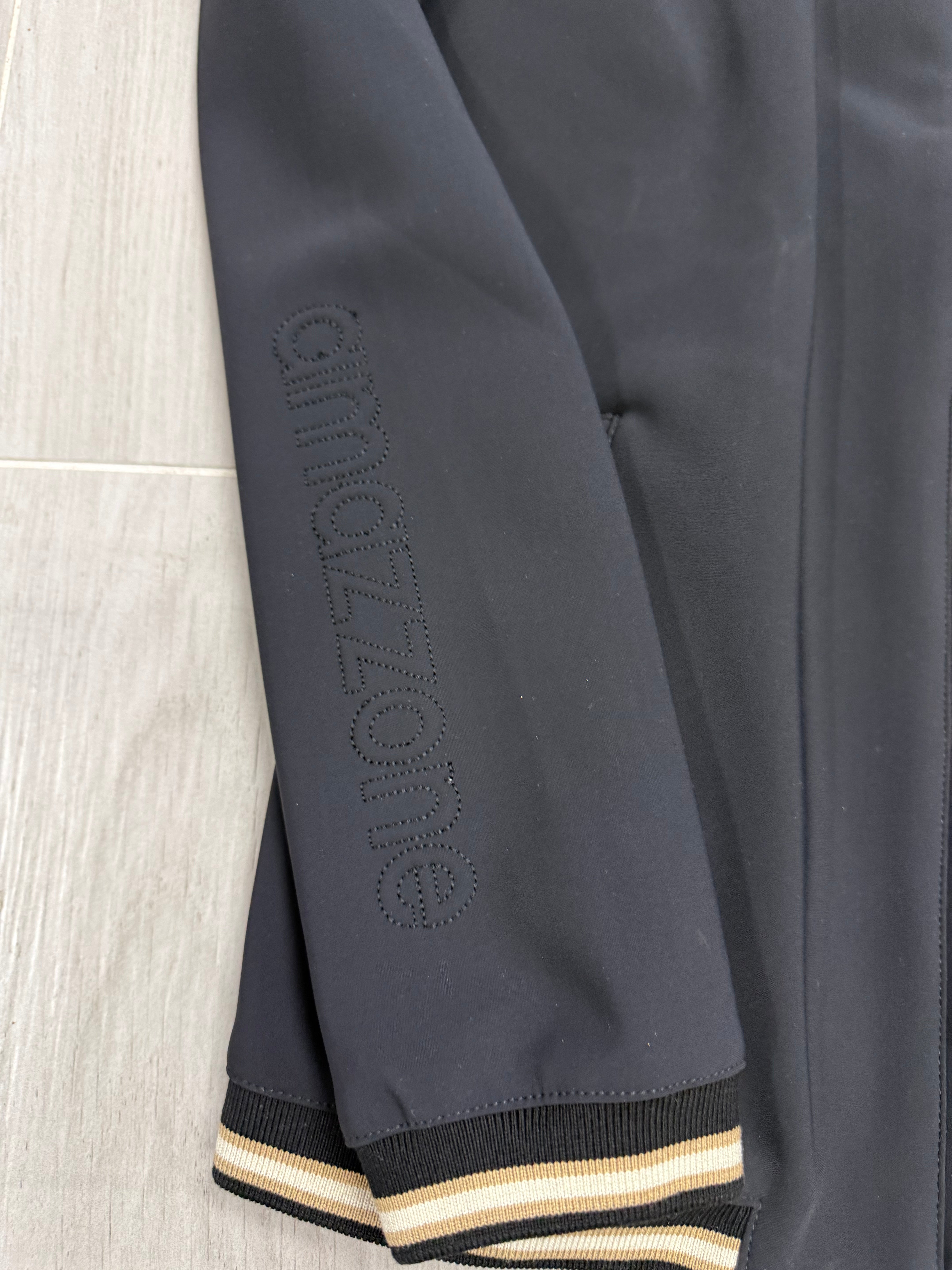 CT Nylon Quilted Stretch Jersey Sweatshirt S