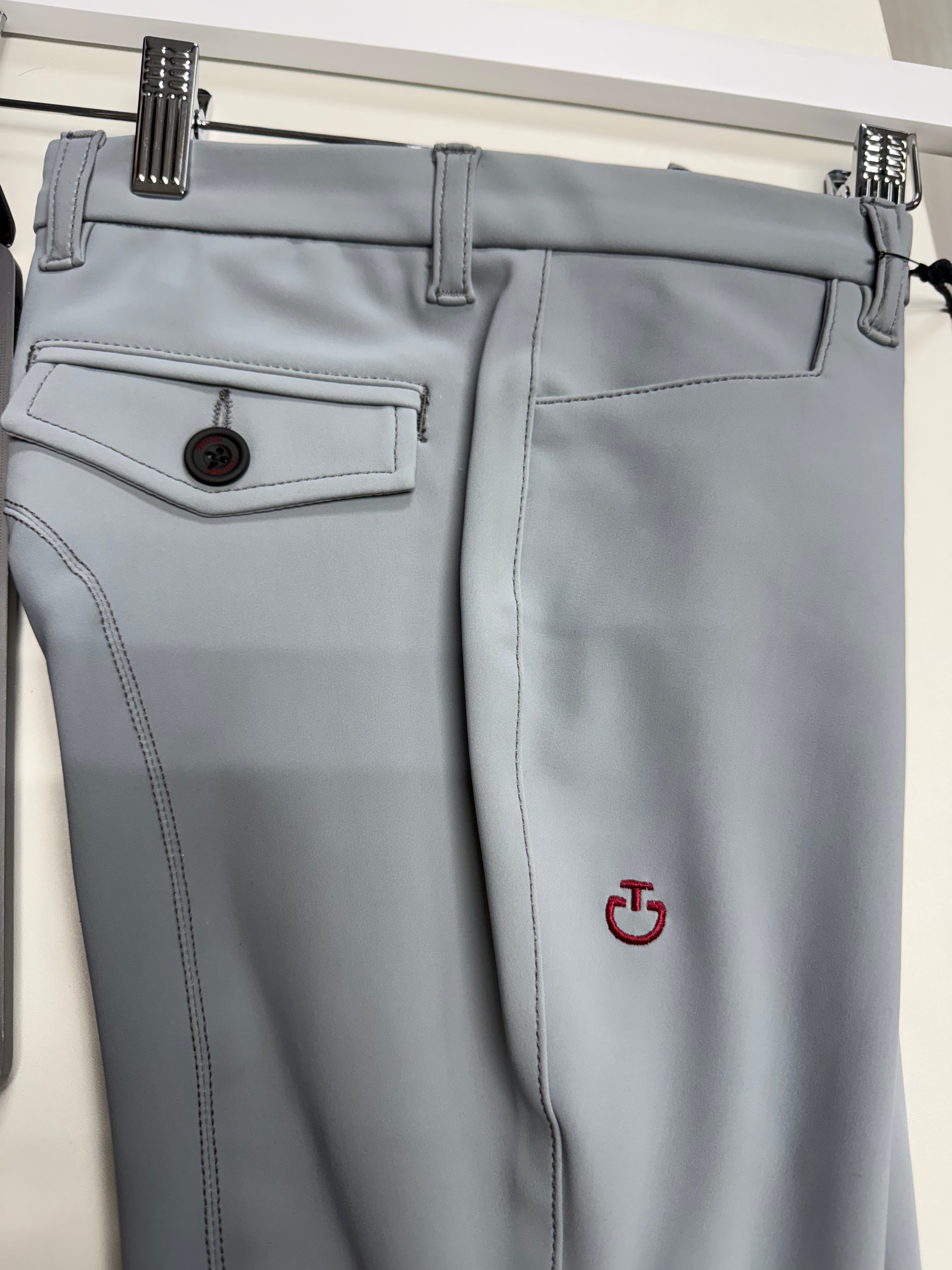 CT Boys Riding Breeches Grey 12