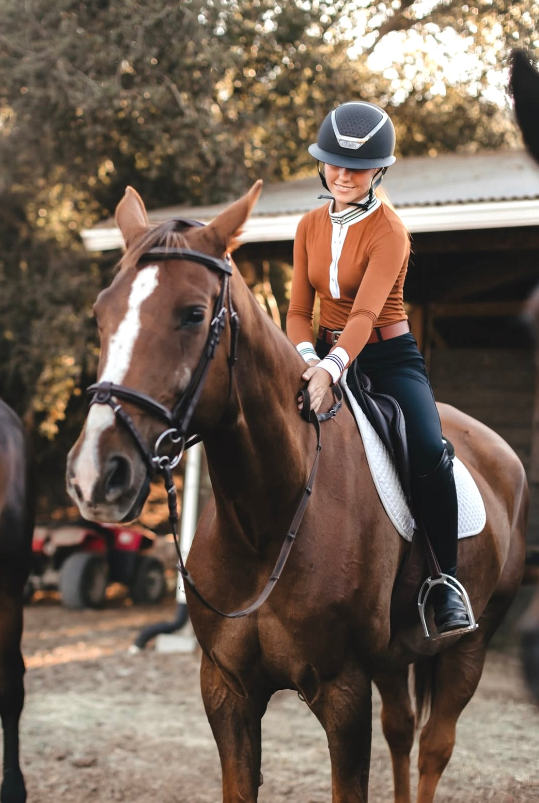 Milton Menasco Gimme Ribbon Equestrian Top