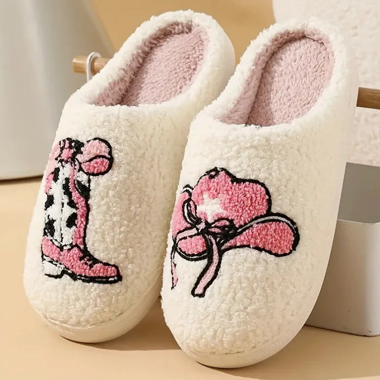 Bridle Up Hope Cowgirl Chic Slippers