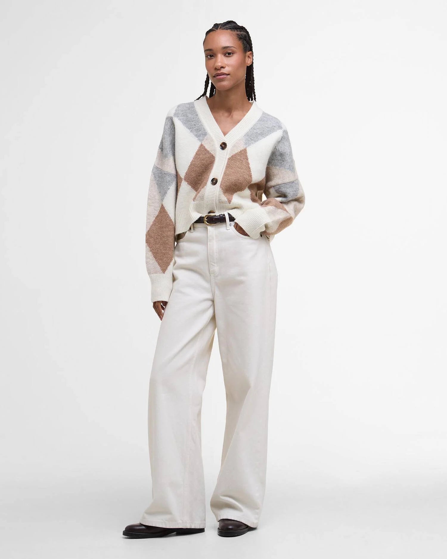 Barbour Silvia Knitted Cardigan Multi